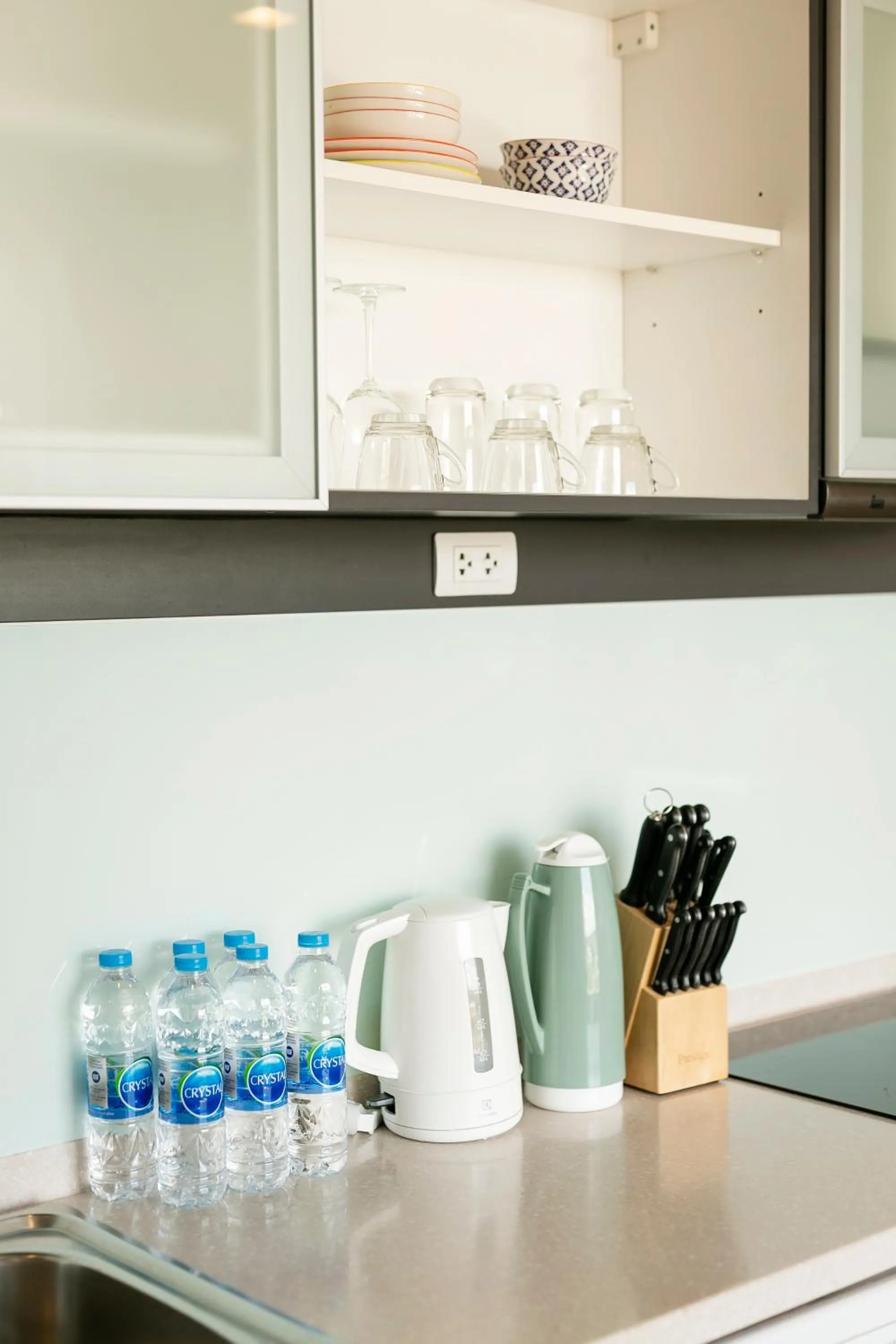 Kitchen or kitchenette in Anta Residence ''Self-sevice apartment''