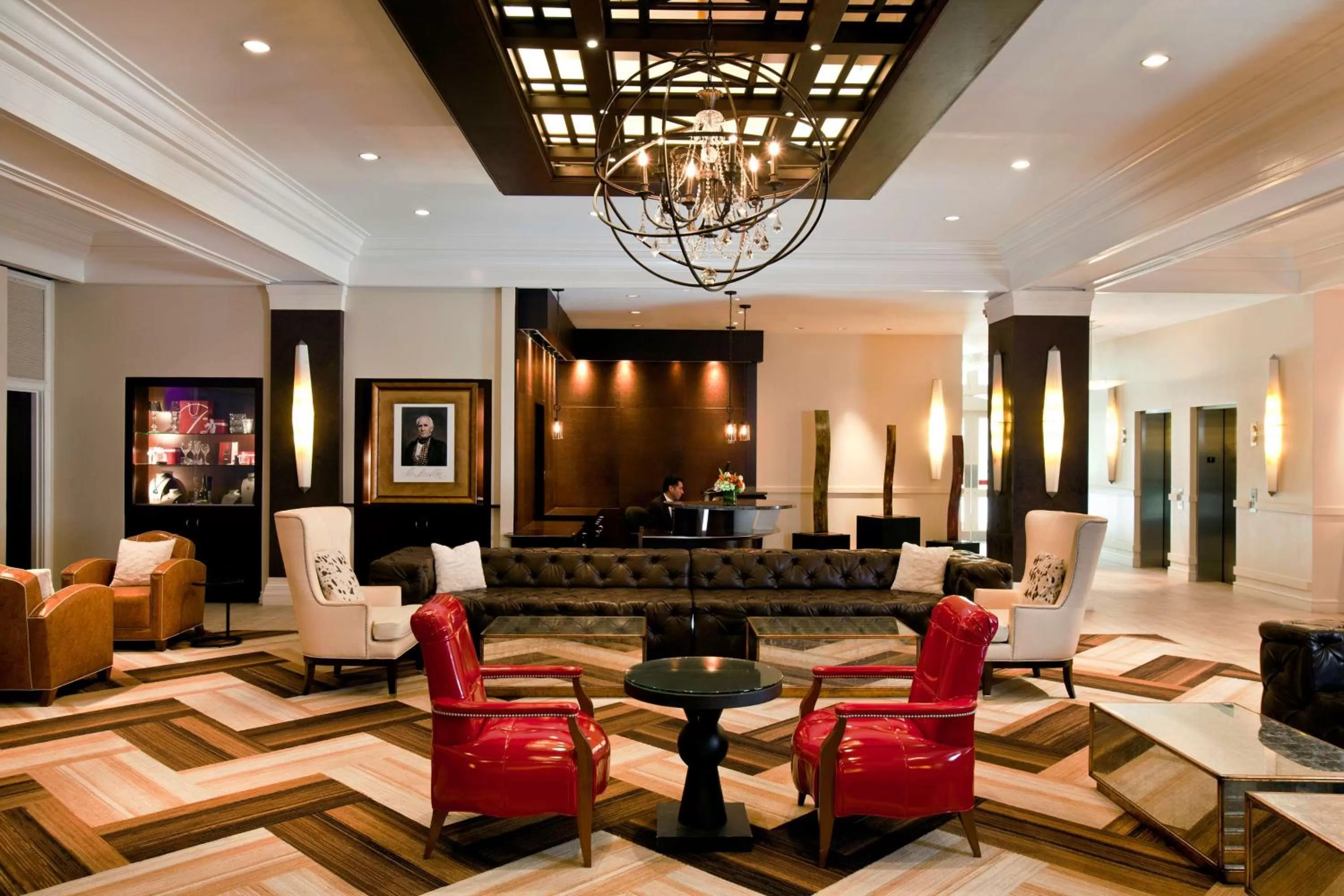 Lobby or reception in The Sam Houston, Tapestry Collection by Hilton
