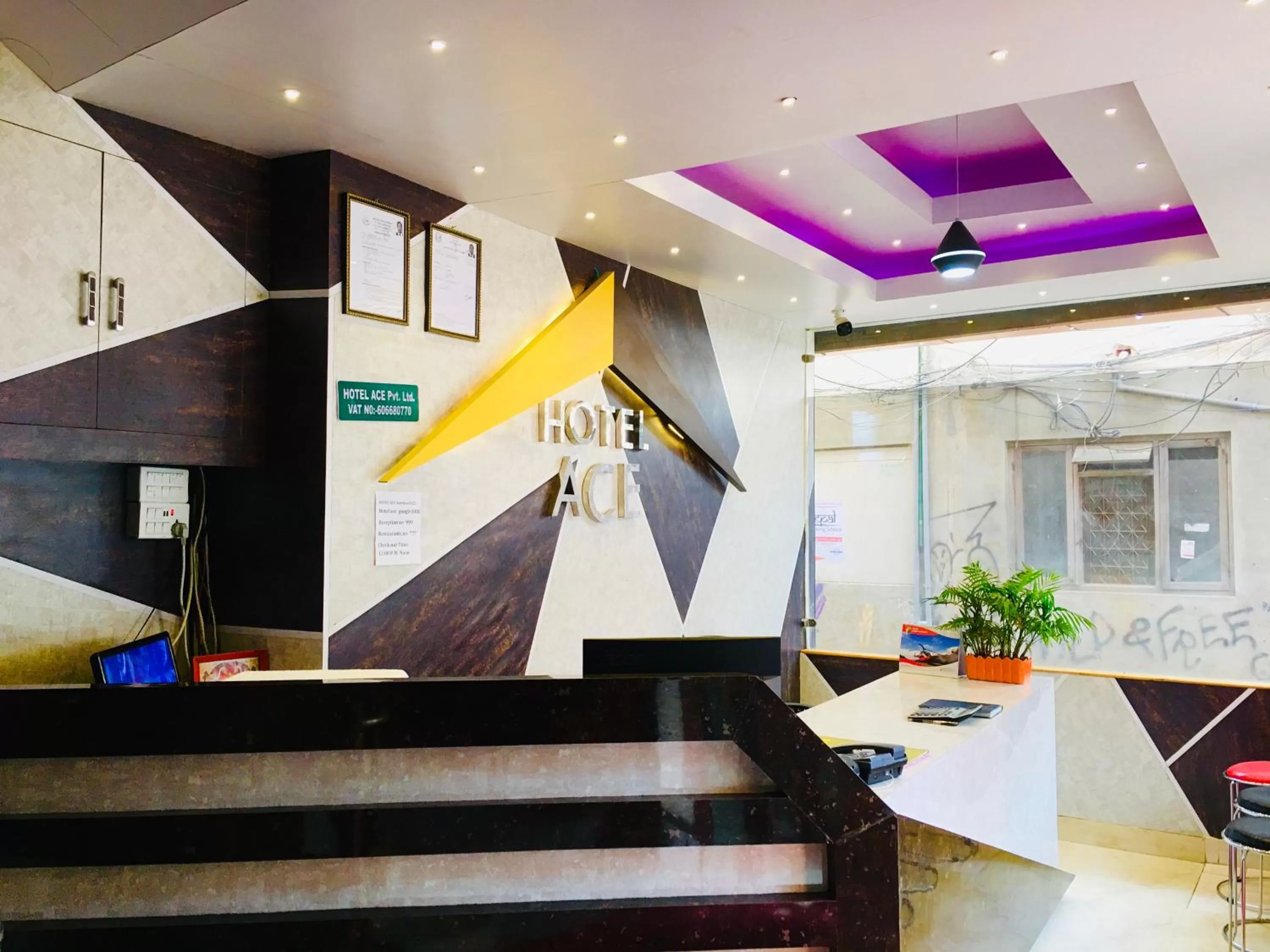 Lobby or reception in Hotel ACE