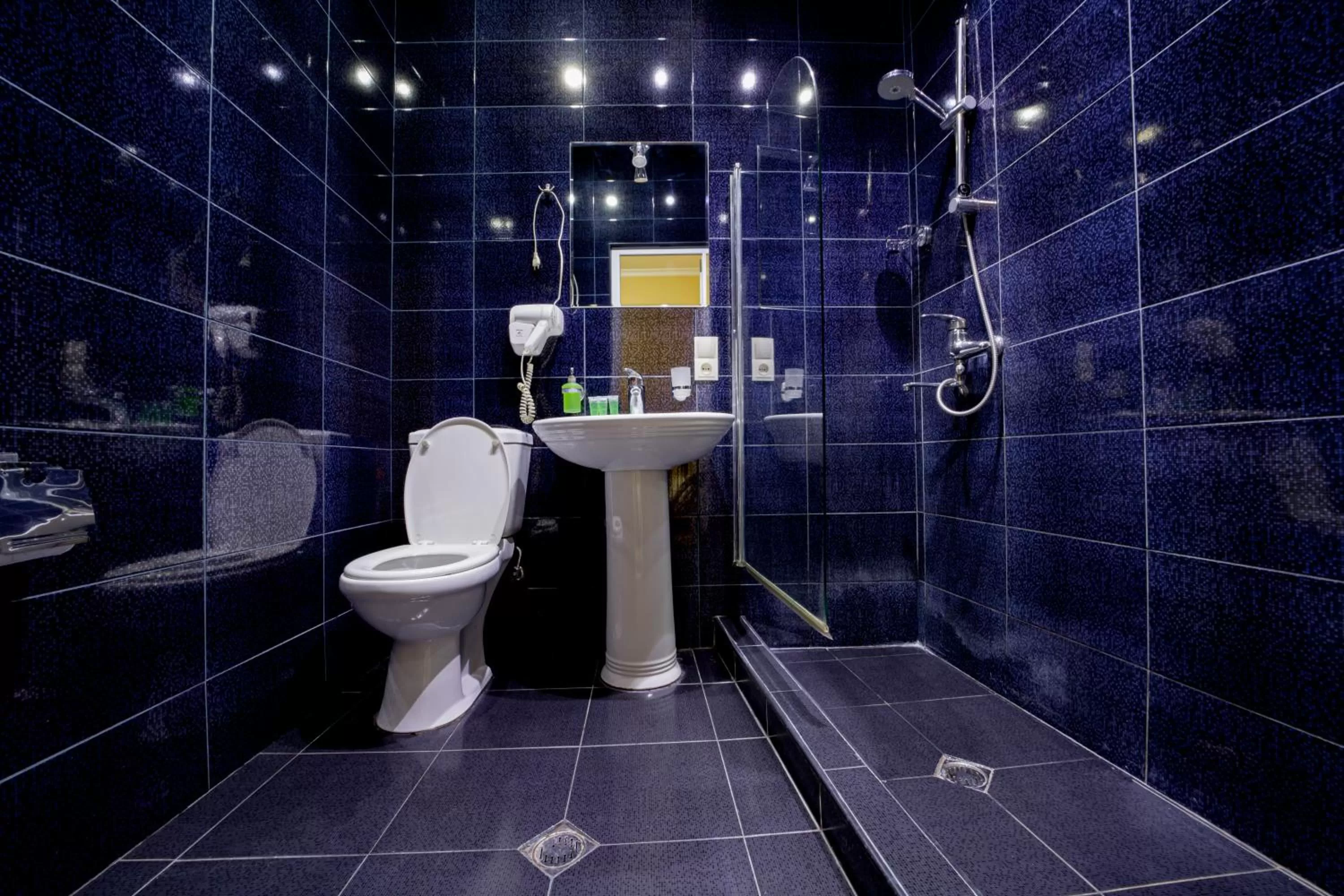 Shower, Bathroom in Nine Hotel