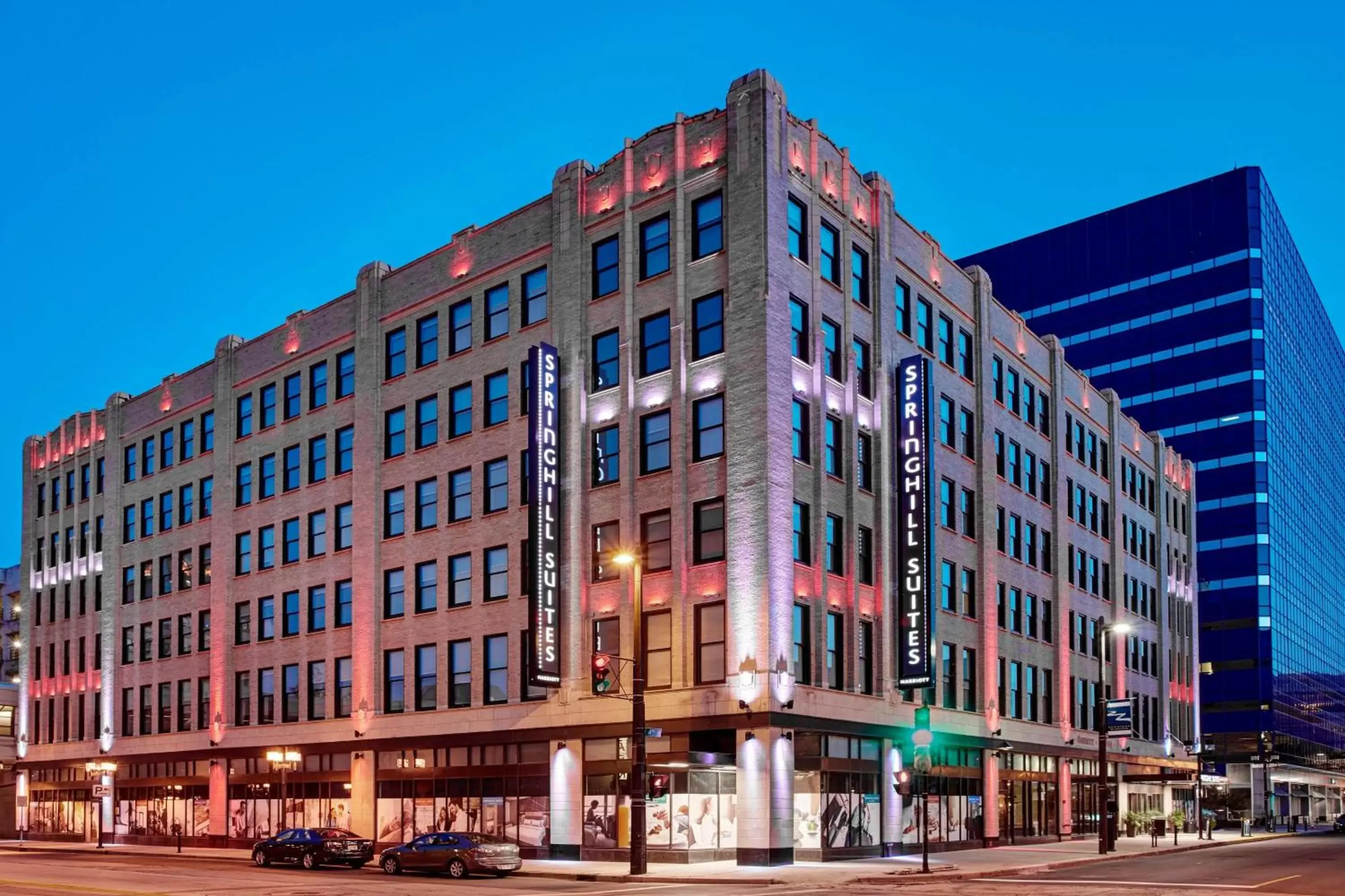 Property Building in SpringHill Suites by Marriott Milwaukee Downtown Property Building in SpringHill Suites by Marriott Milwaukee Downtown