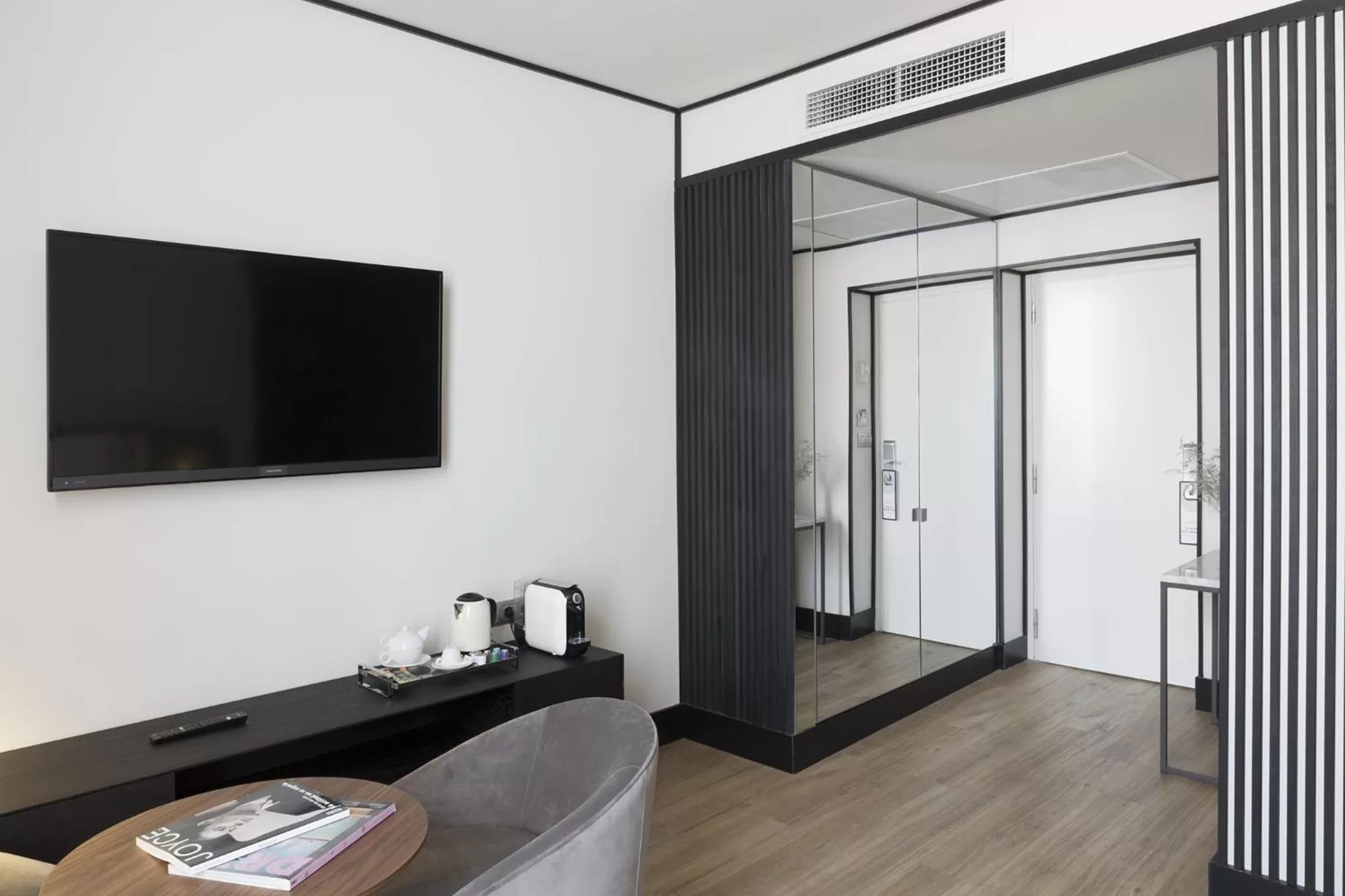 Living room in ICON Embassy