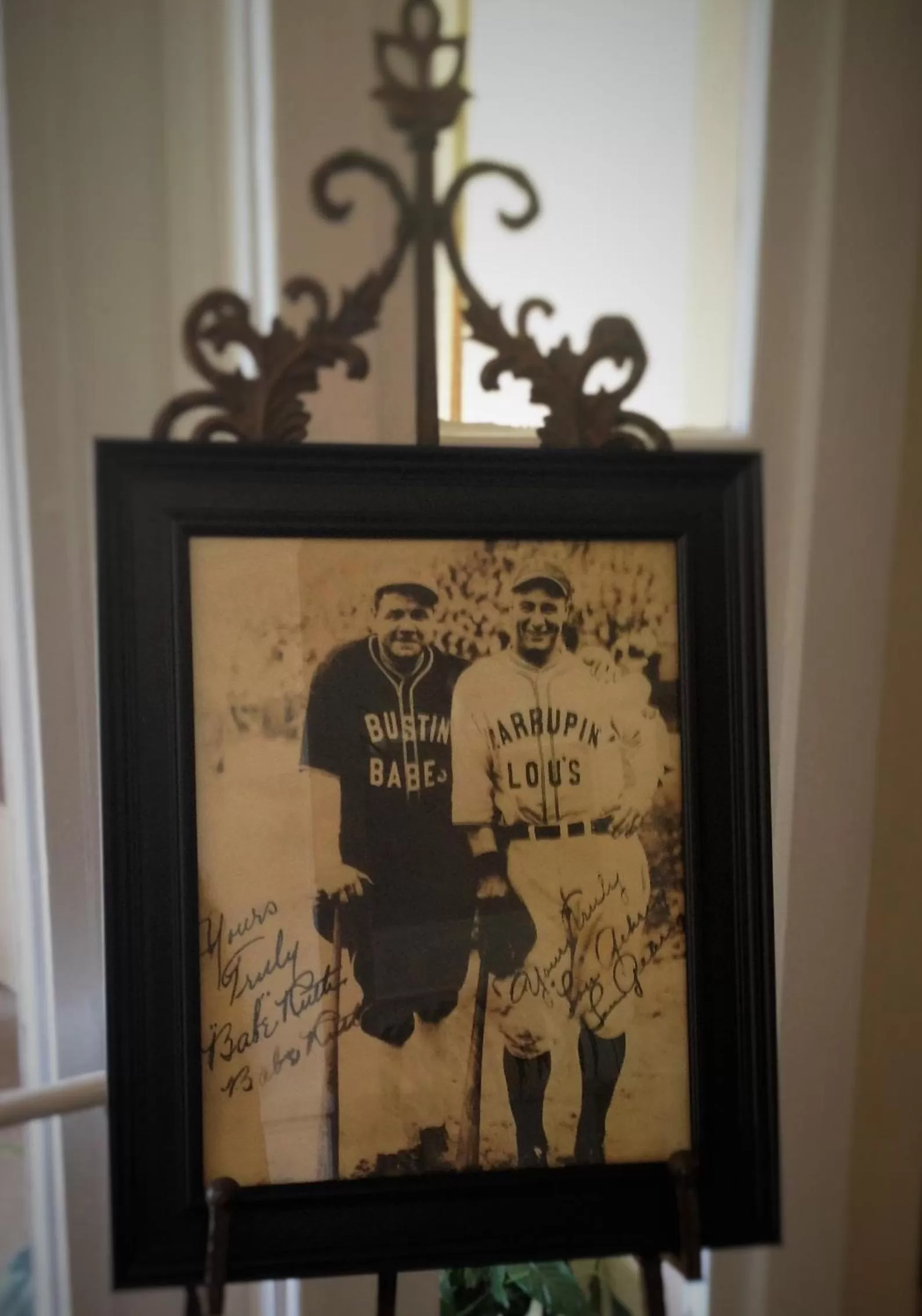 Decorative detail in Crystal Bay Historic Hotel