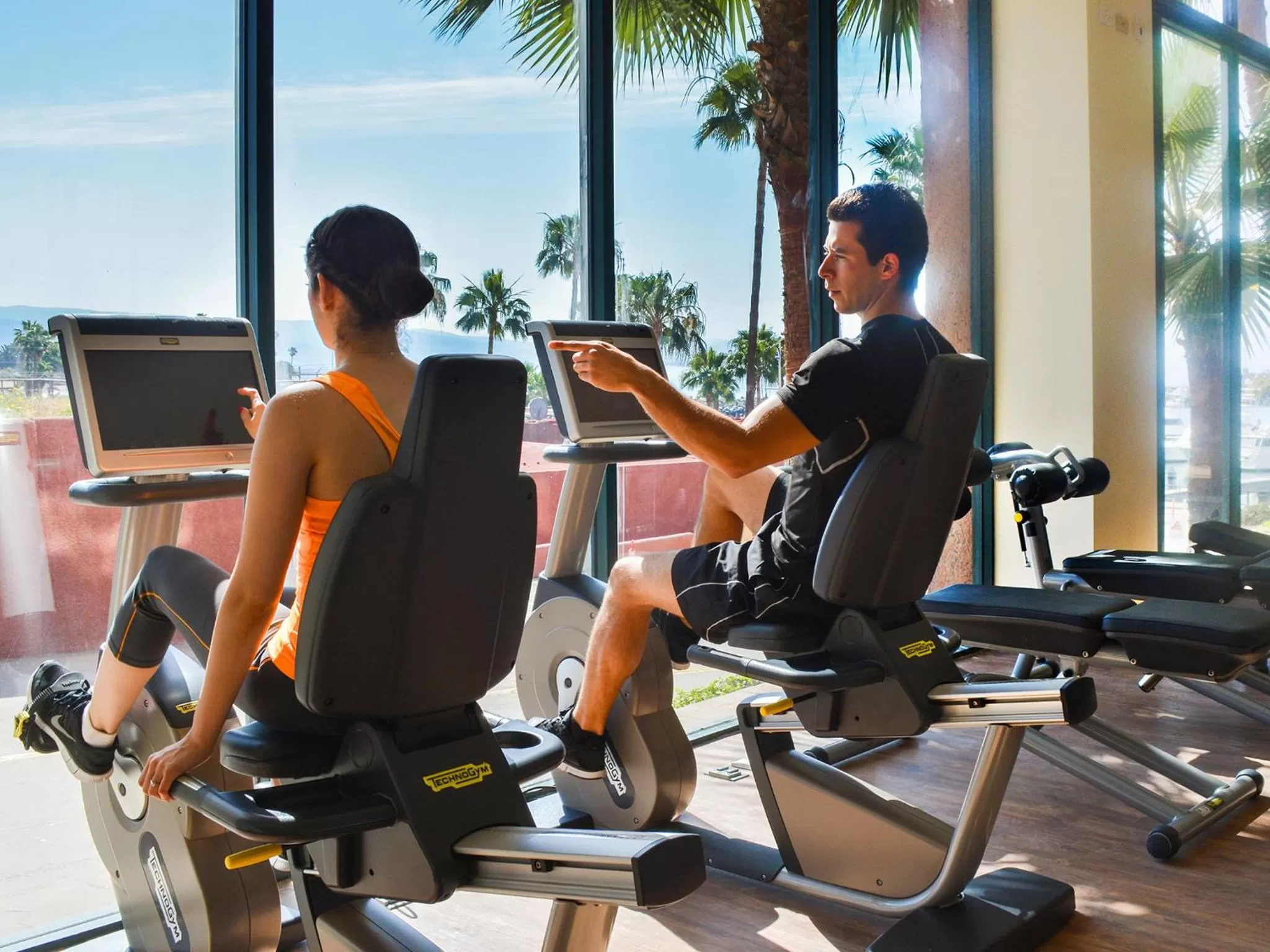 Fitness centre/facilities in Hotel Coral & Marina