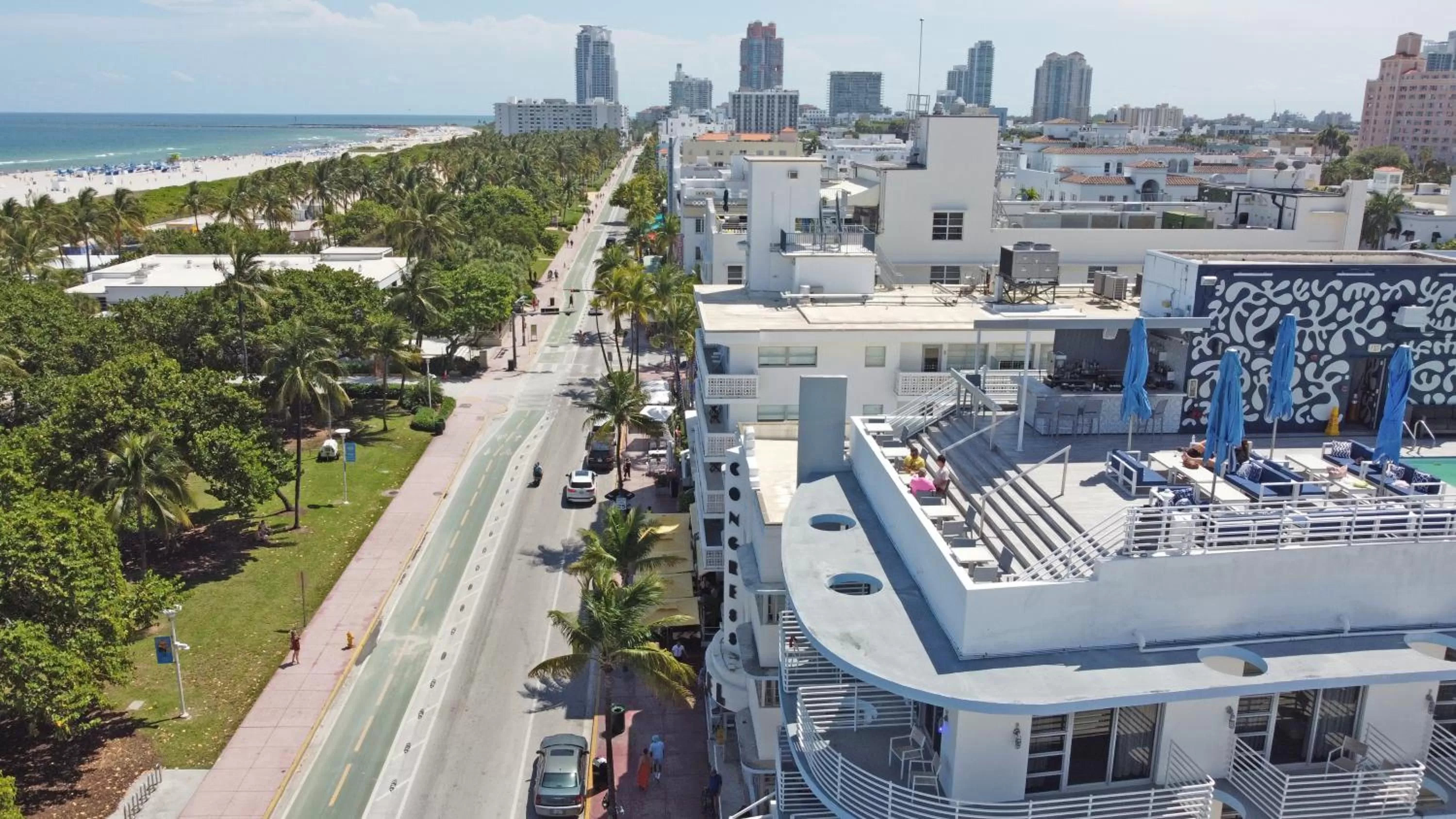 Bird's eye view in Deluxe apartments at the Congress