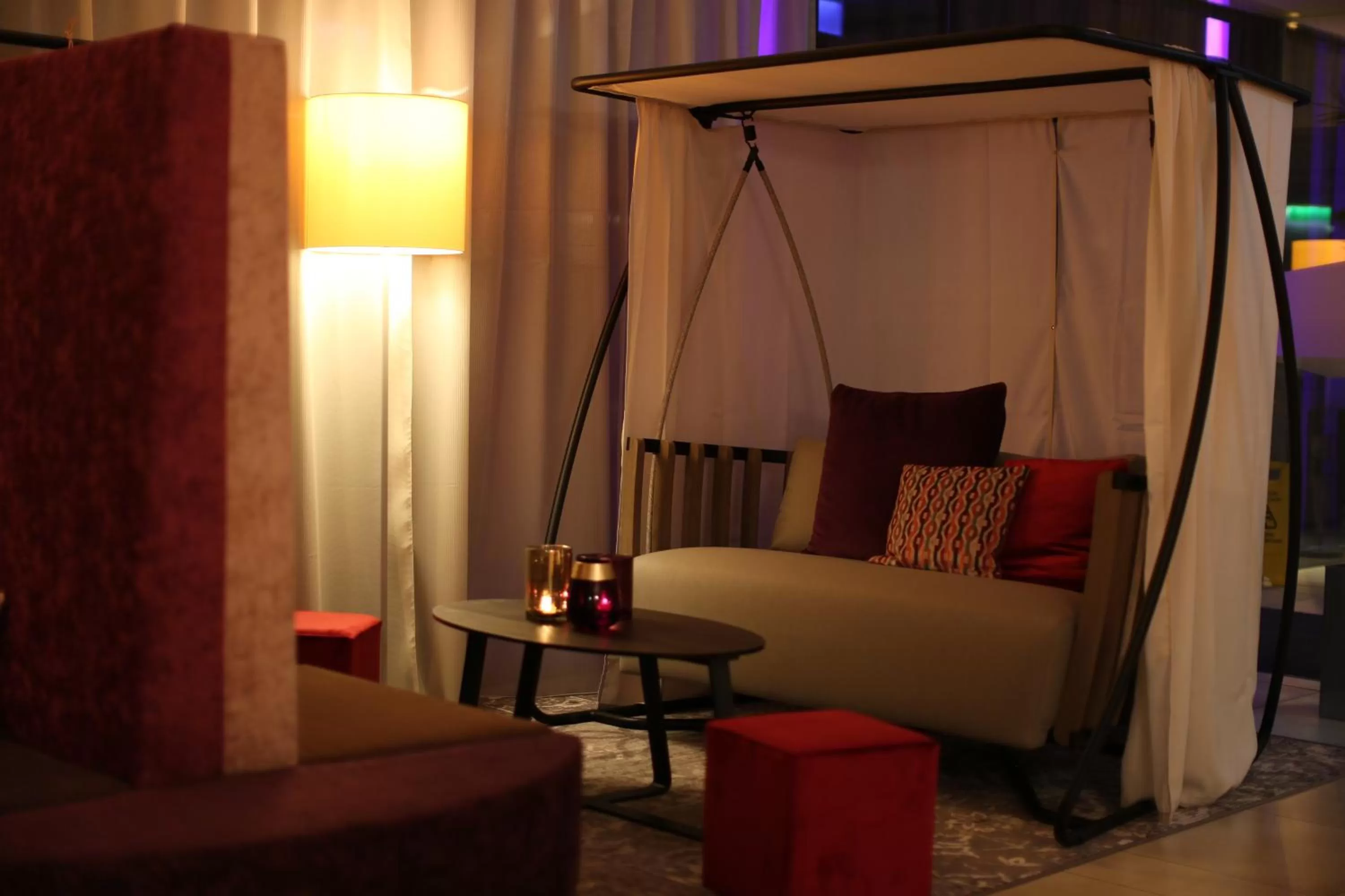 Lounge or bar in arte Hotel Linz