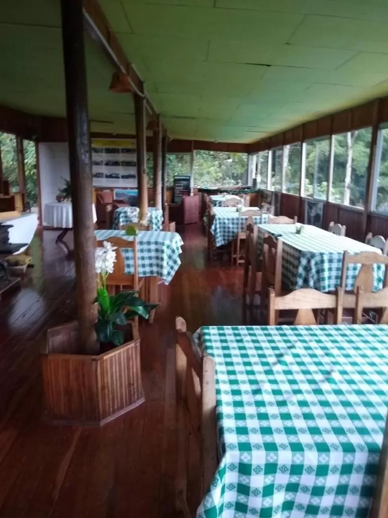 Restaurant/places to eat in Hotel Green Mountain turrialba