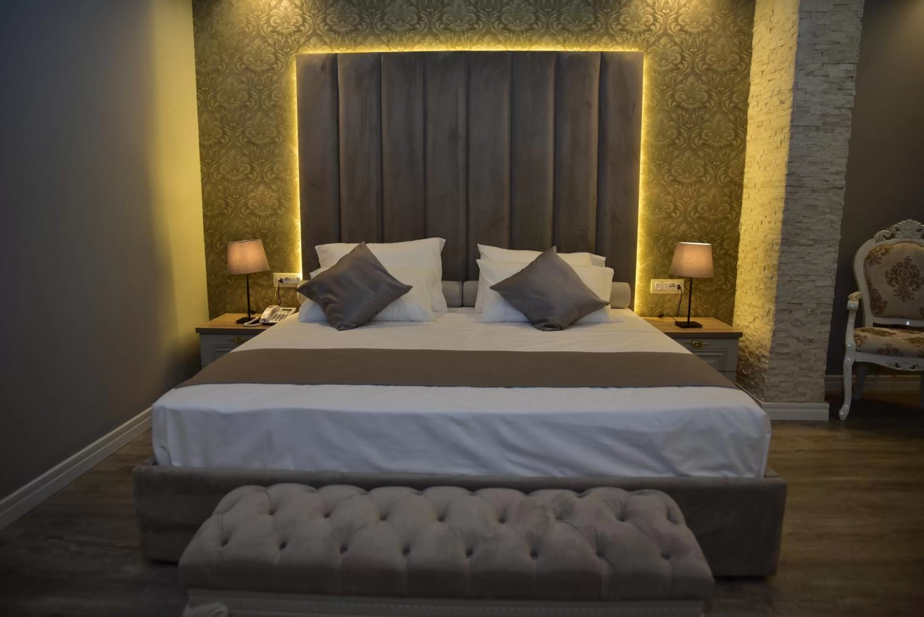 Bed in The King Resort