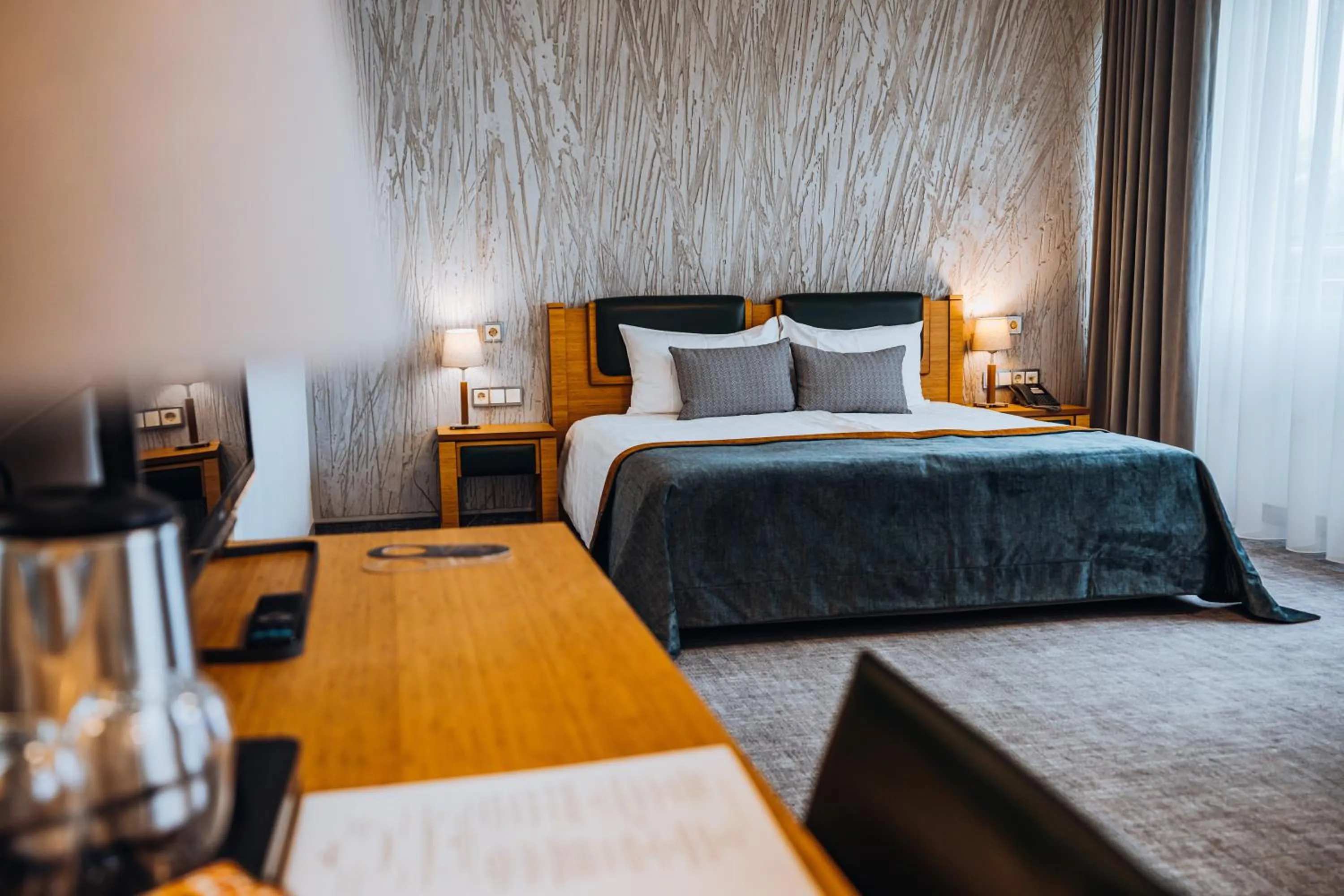 Bed in Gabija Hotel SPA & Conferences