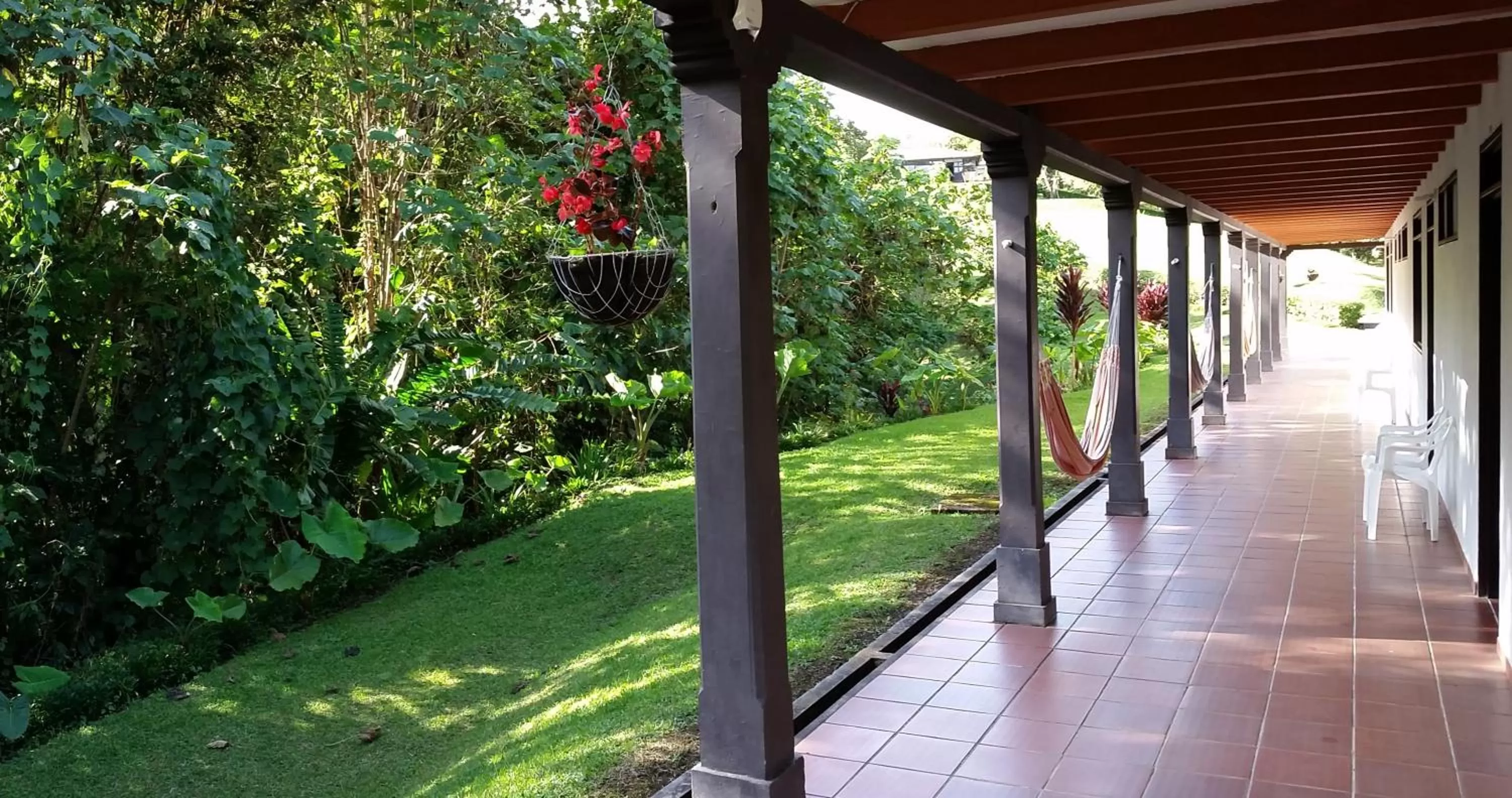 Patio in Hotel Huaka-yo