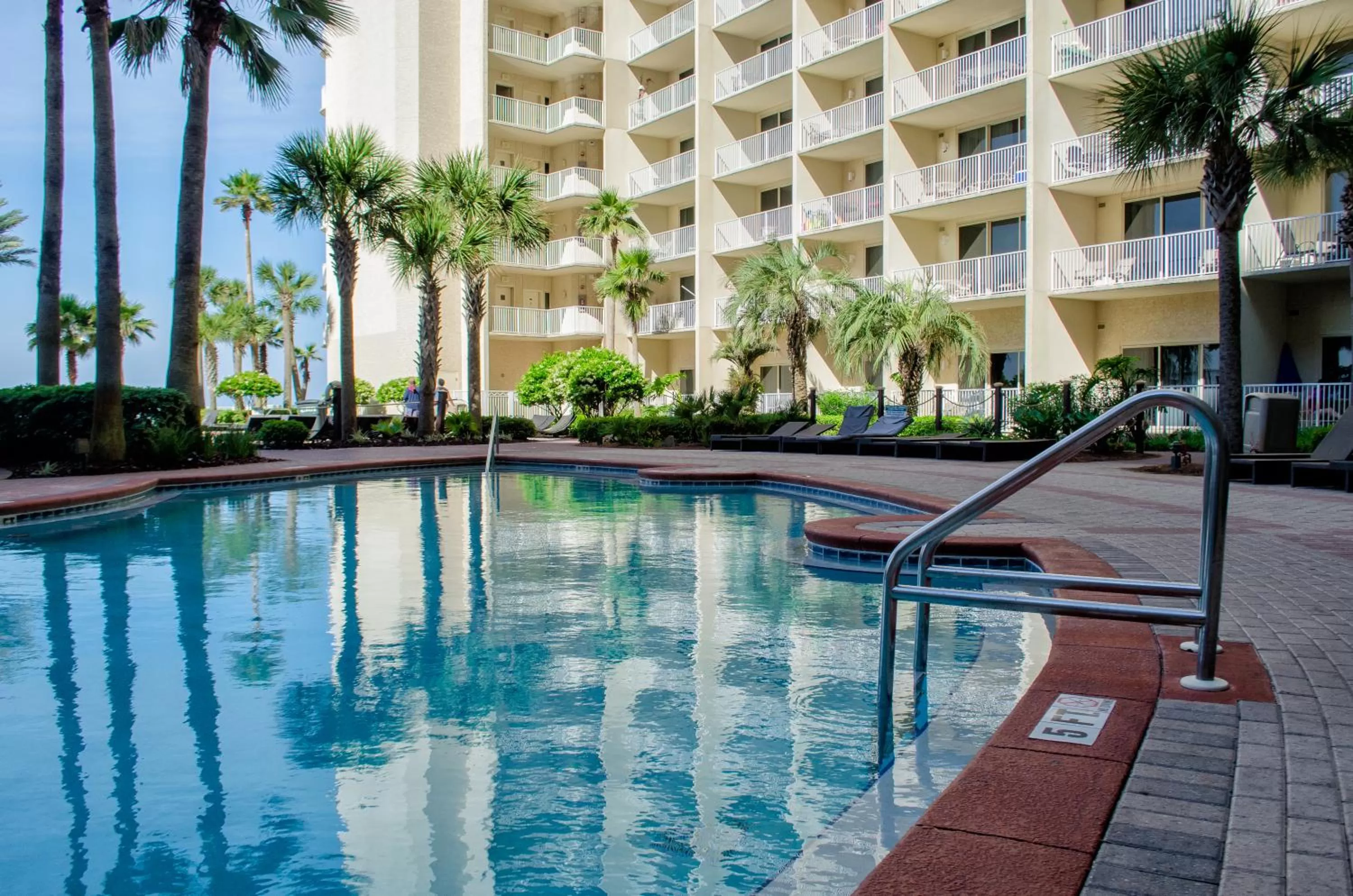 Pool view in Shores of Panama Resort