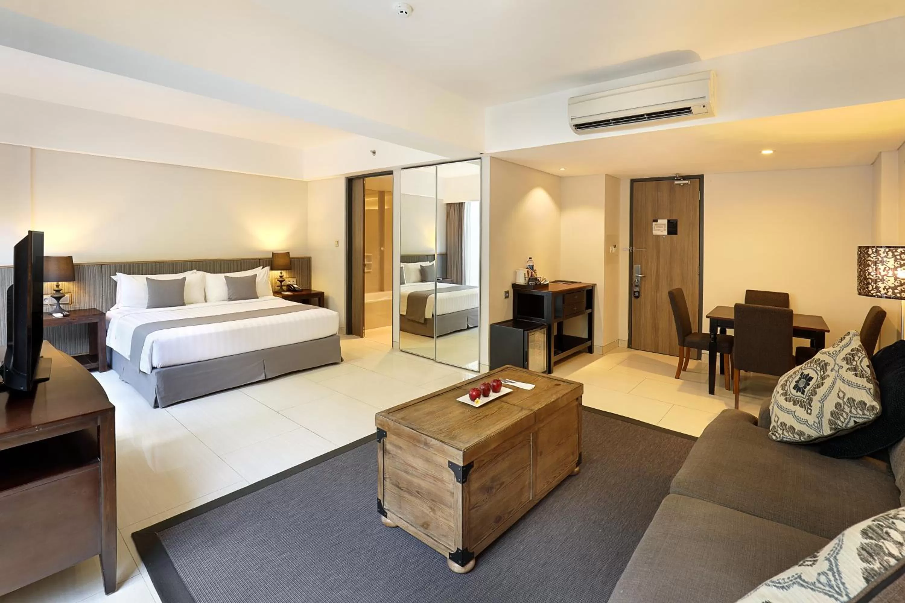 Living room, Bed in Hotel NEO+ Kuta Legian by ASTON