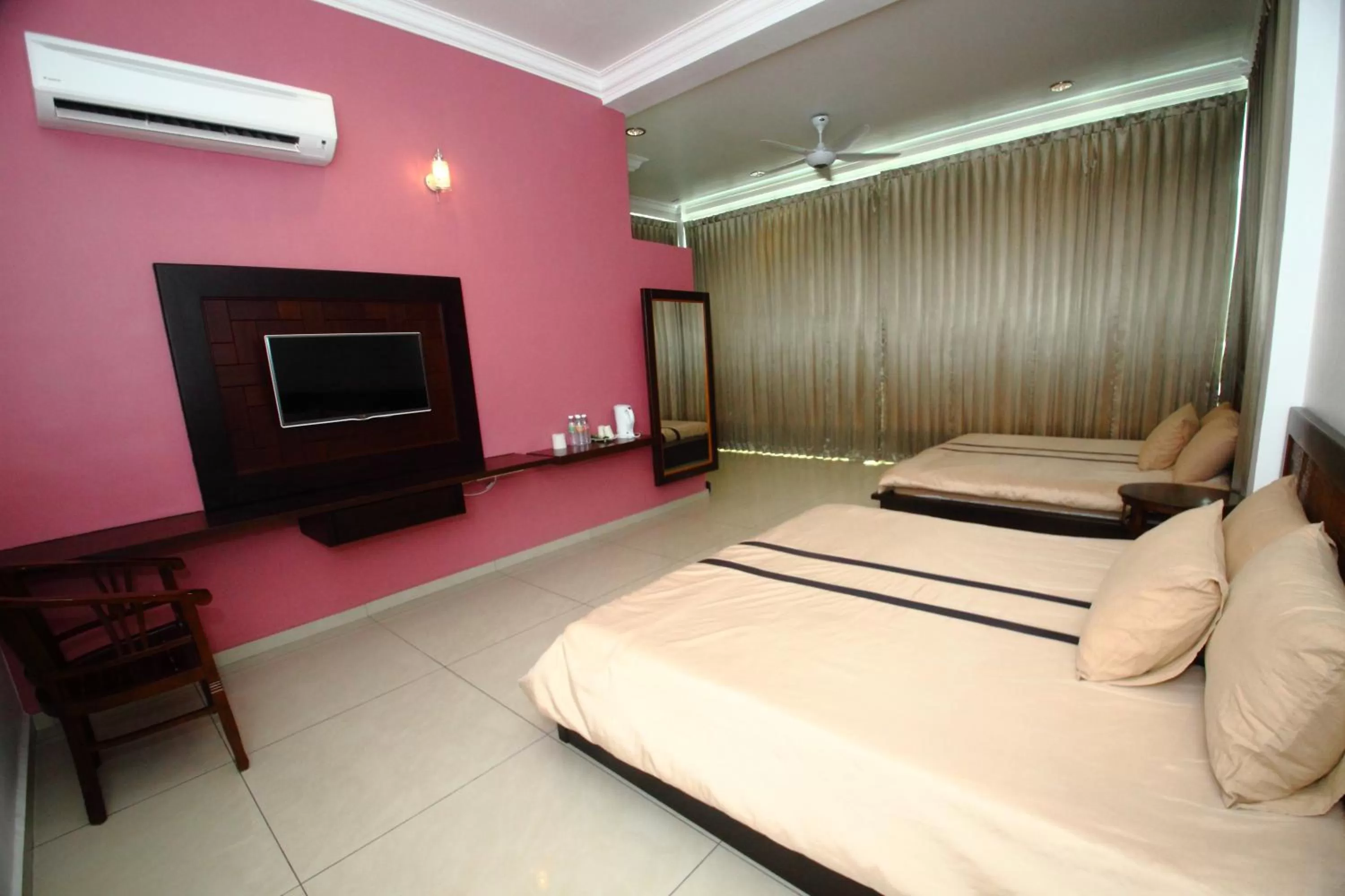 Photo of the whole room, Bed in LSH Rest House