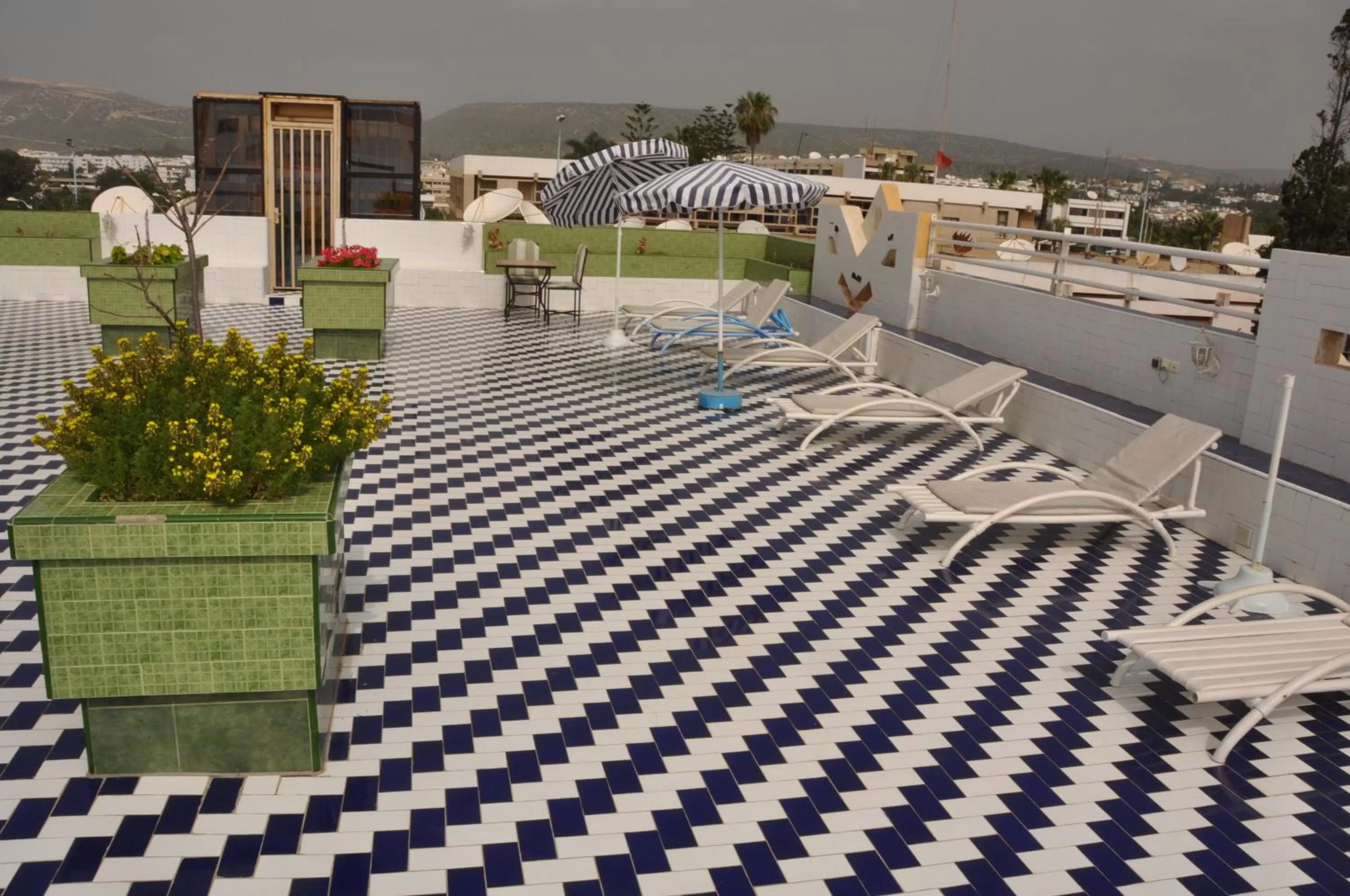 Solarium in Atlantic Hotel Agadir