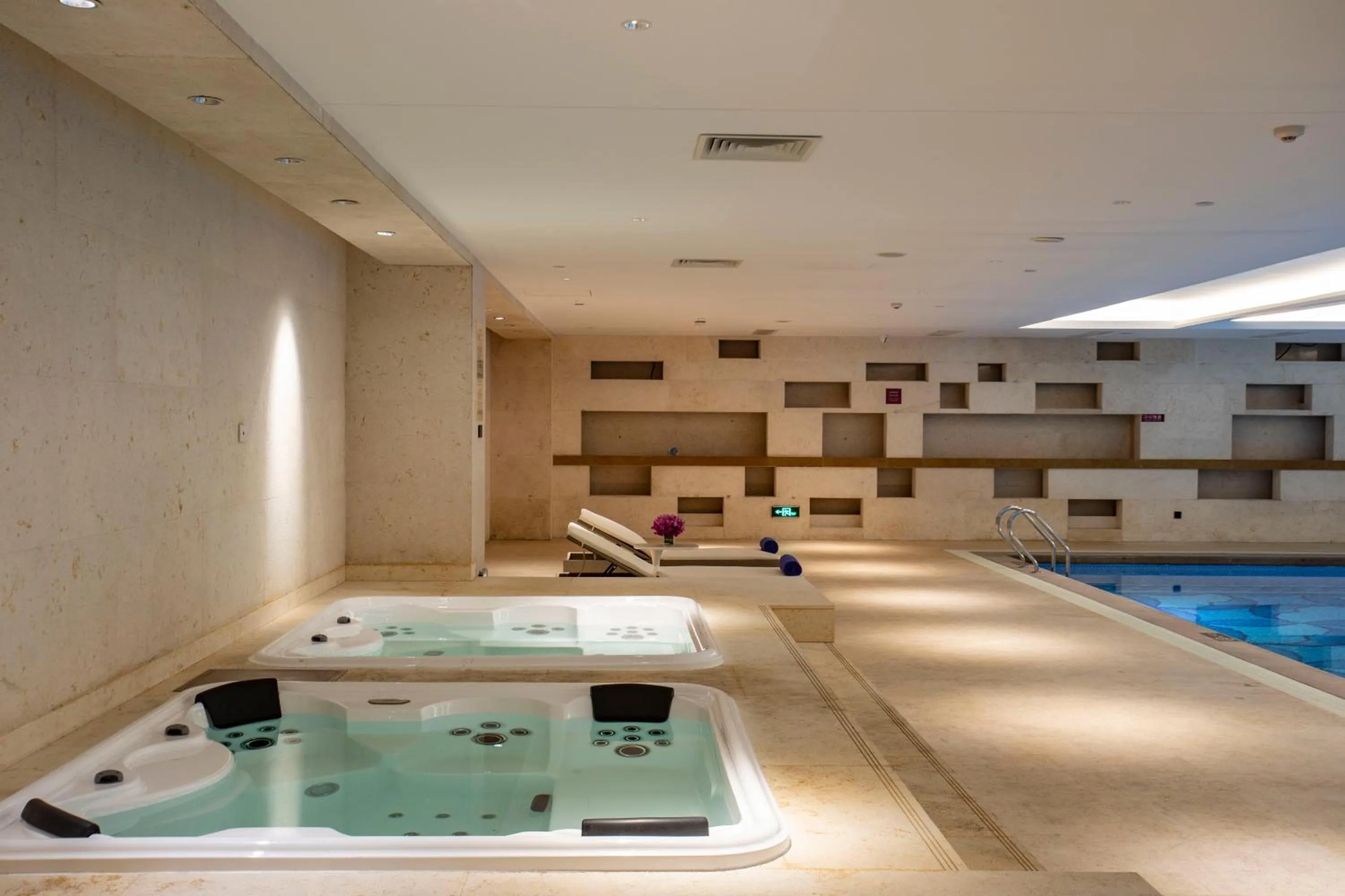 Swimming pool in Crowne Plaza Fuzhou South by IHG