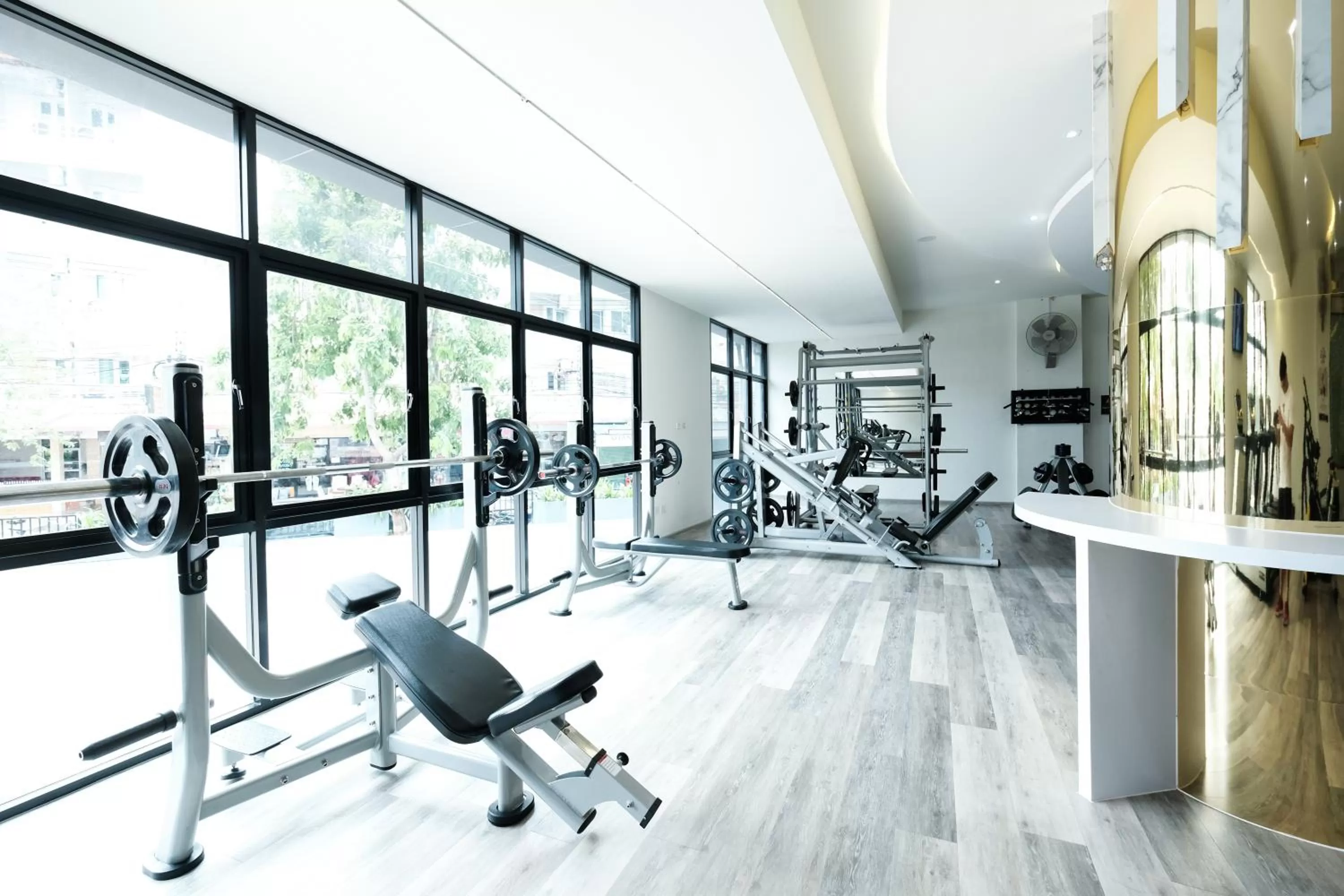 Fitness centre/facilities in P Plus Hotel