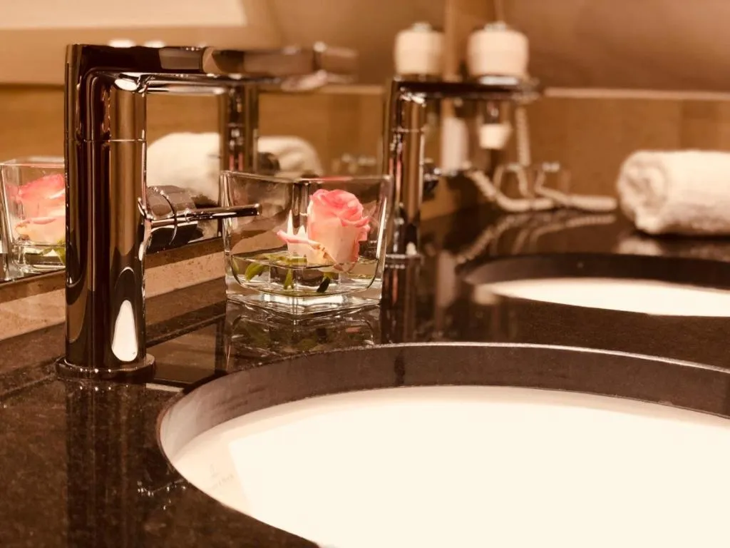 Bathroom in Hotel Lindenhof