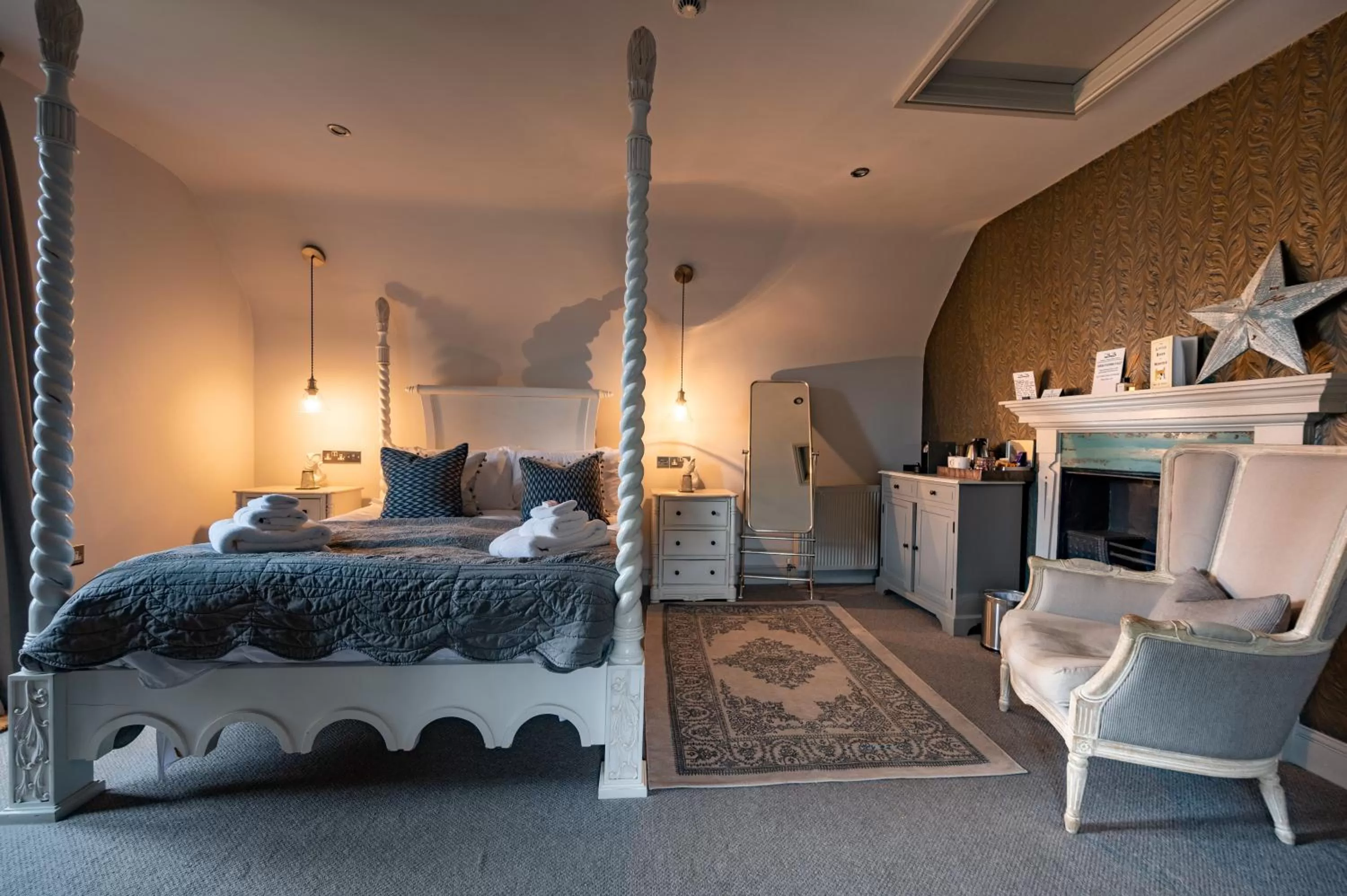 Bed in No33 HUNSTANTON BOUTIQUE ROOMS