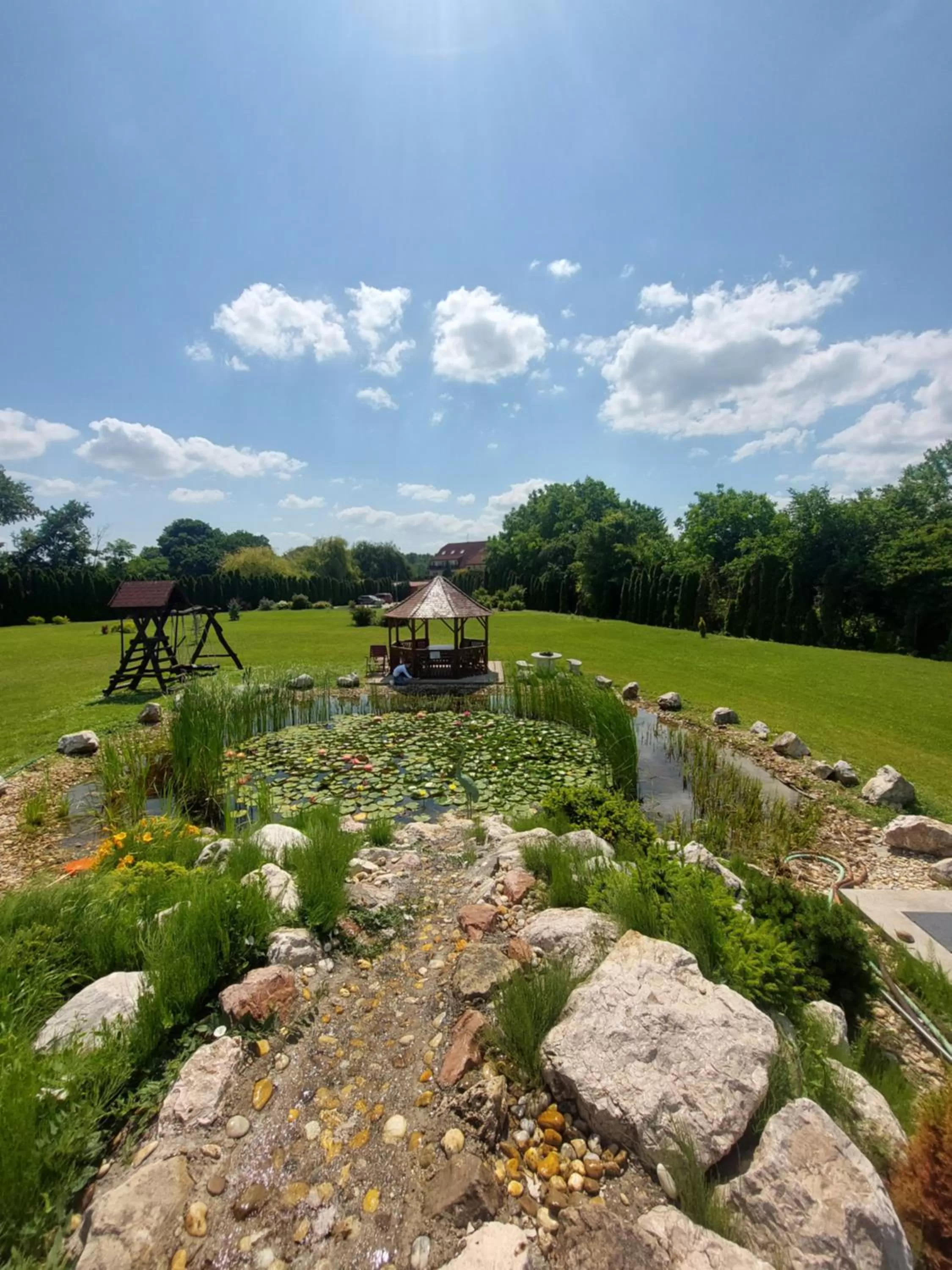 Garden in Hotel Panorama