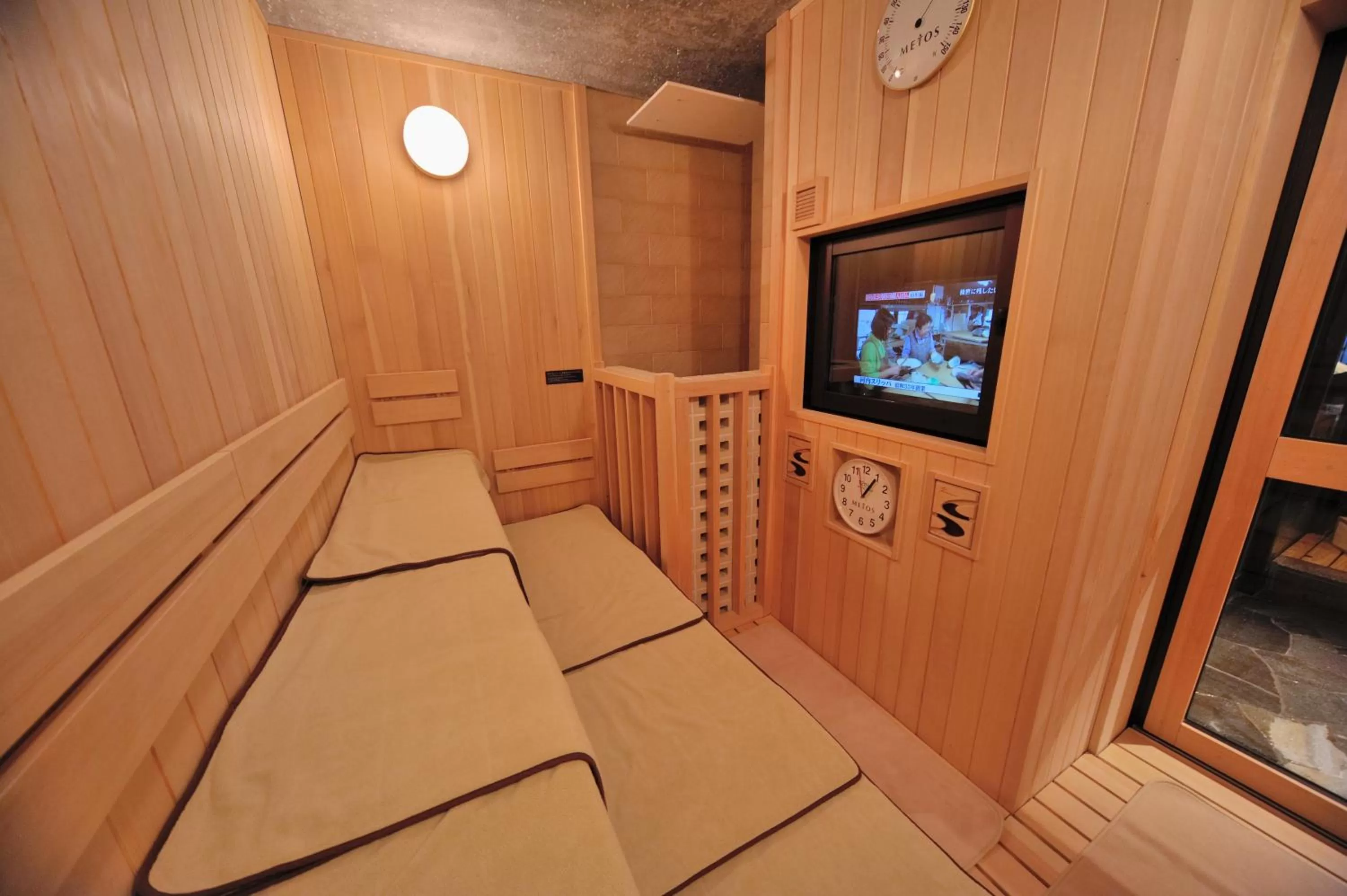 Sauna in Onyado Nono Toyama Natural Hot Spring