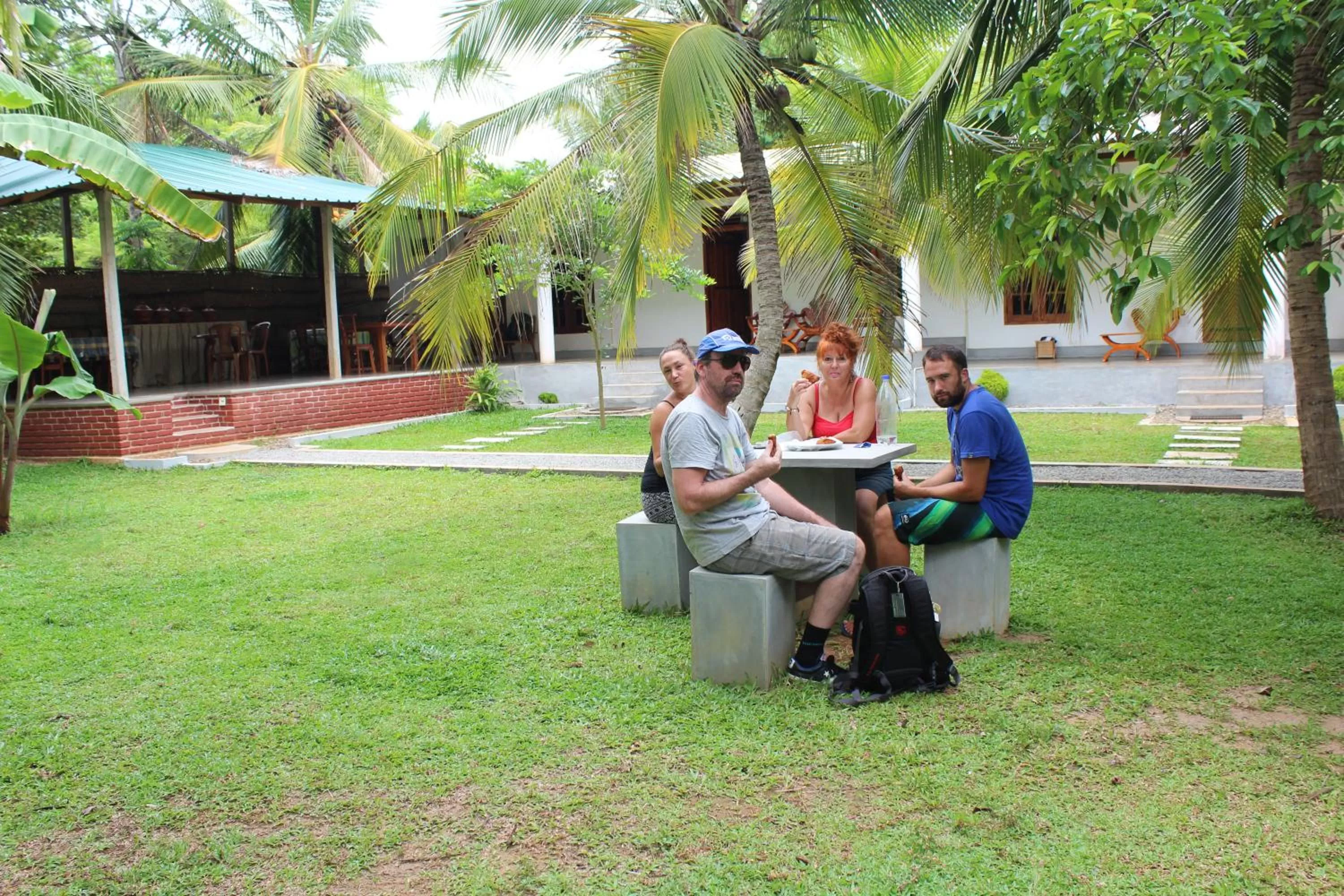 Garden in Liyana Holiday resort