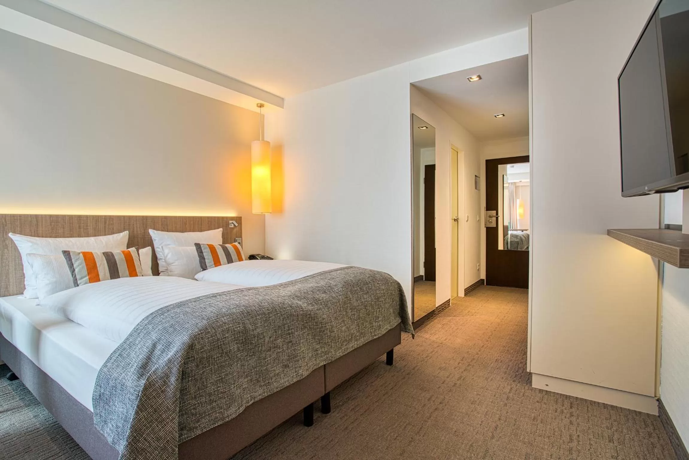 Bed in Centro Hotel Kommerz