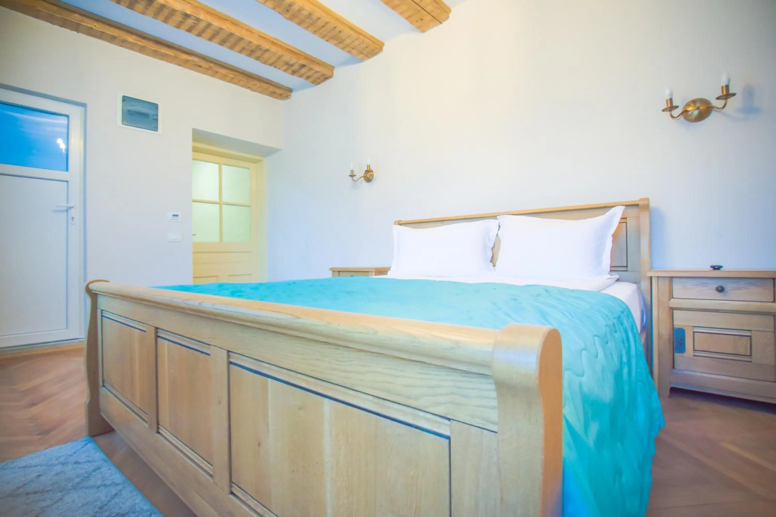 Bed in Safrano Palace