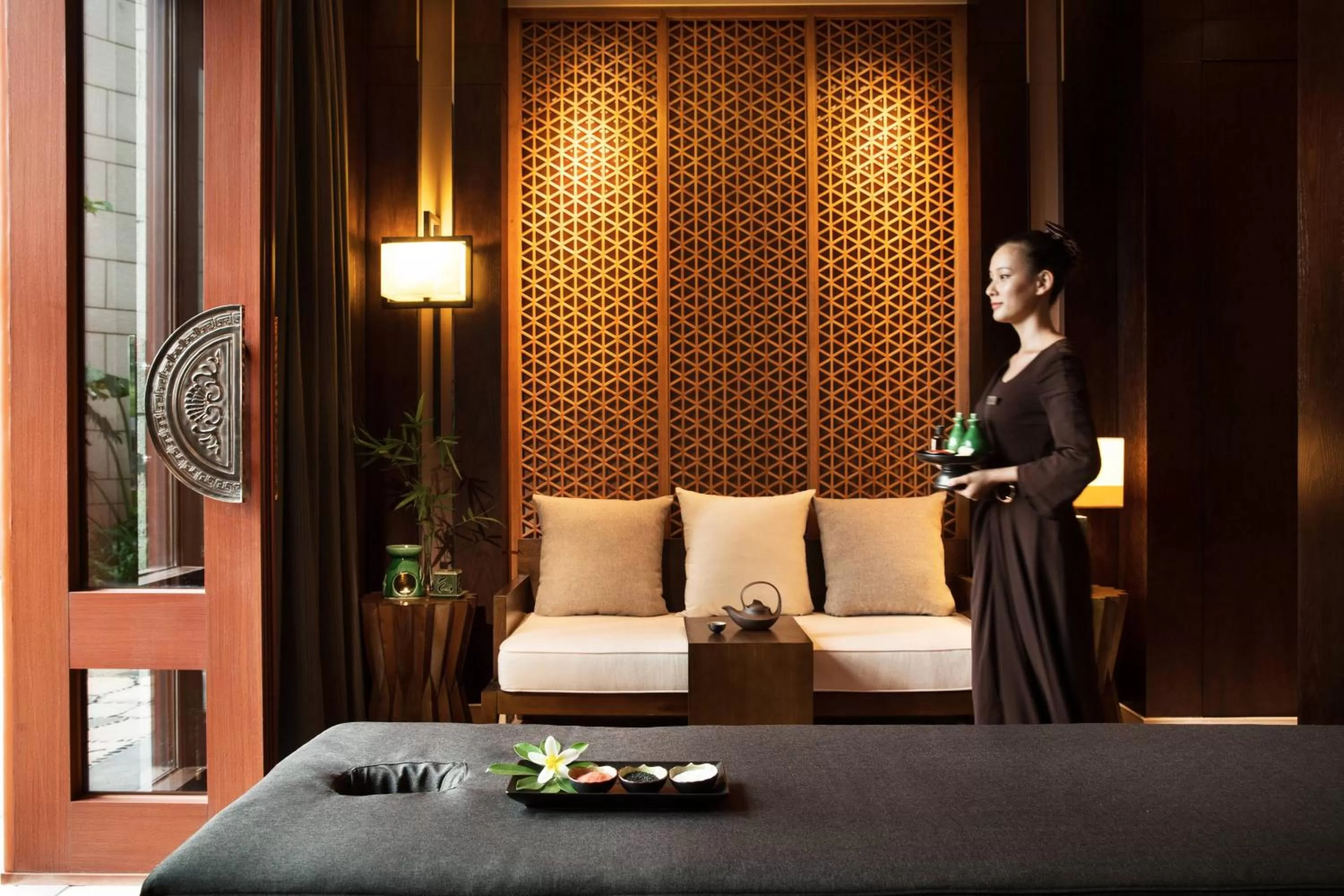 Spa and wellness centre/facilities in Haikou Marriott Hotel