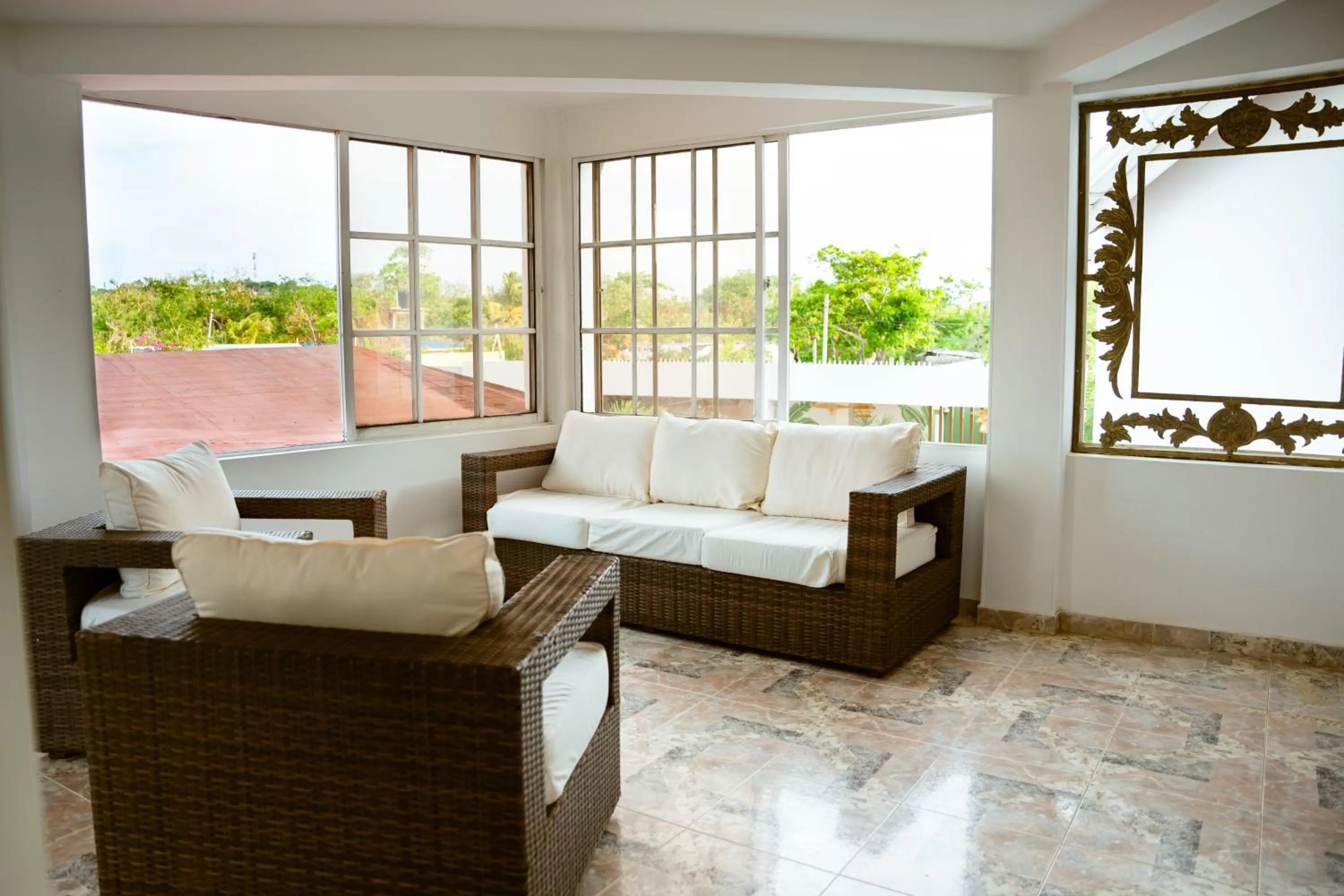 Patio in Hotel Koray