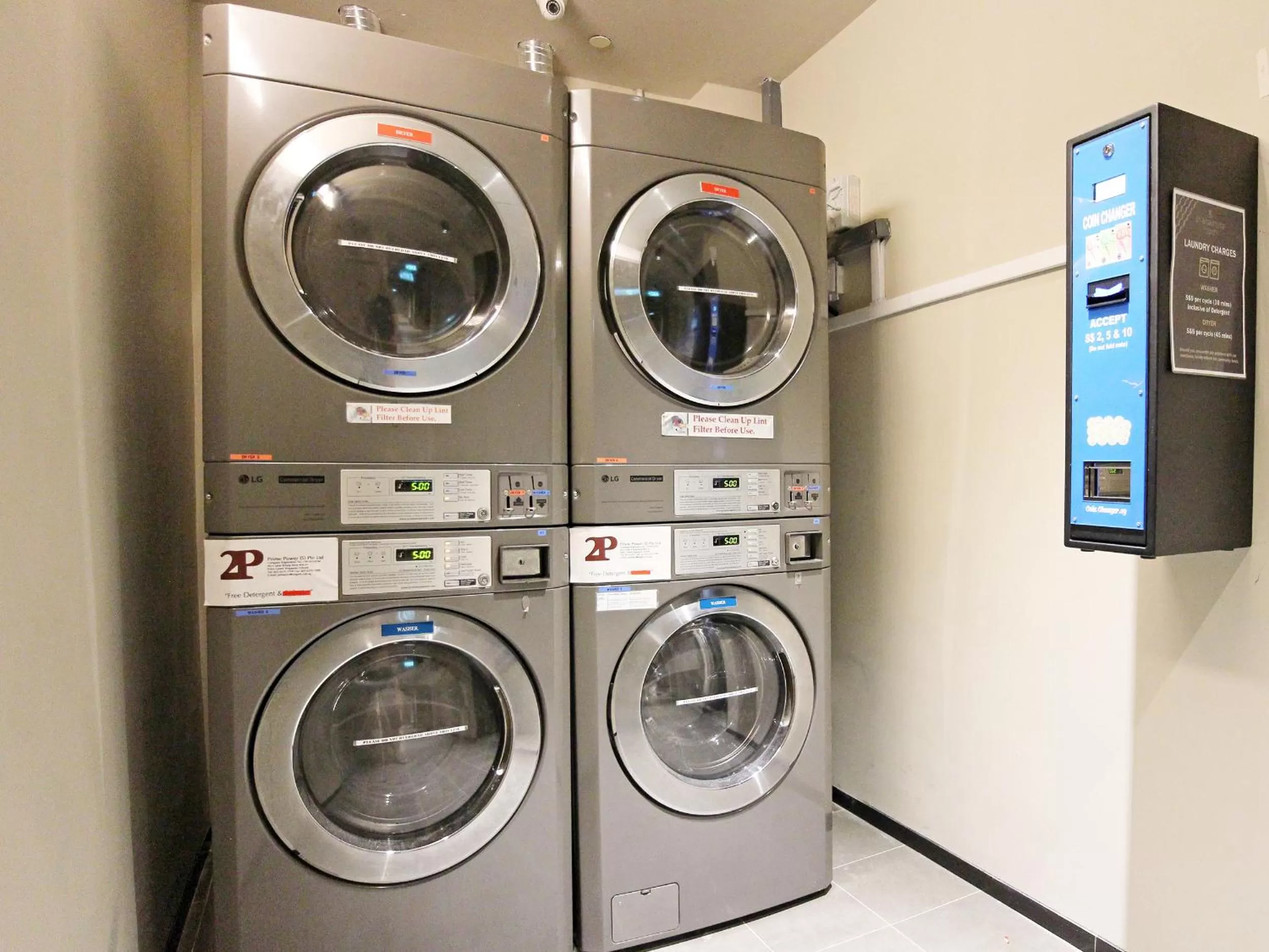 washing machine in ST Signature Jalan Besar, SHORT OVERNIGHT, 13 Hours, 6PM-7AM