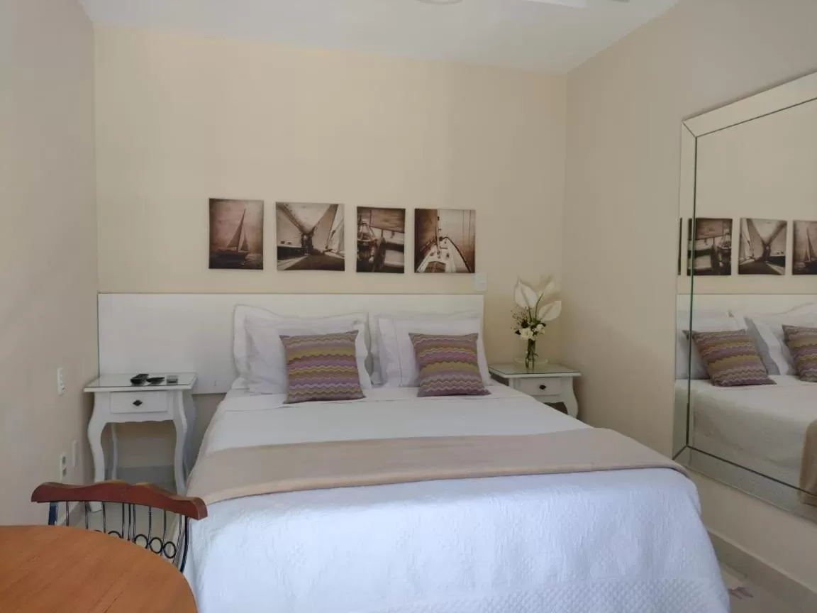 Bed in Magias de Paraty Ecopousada