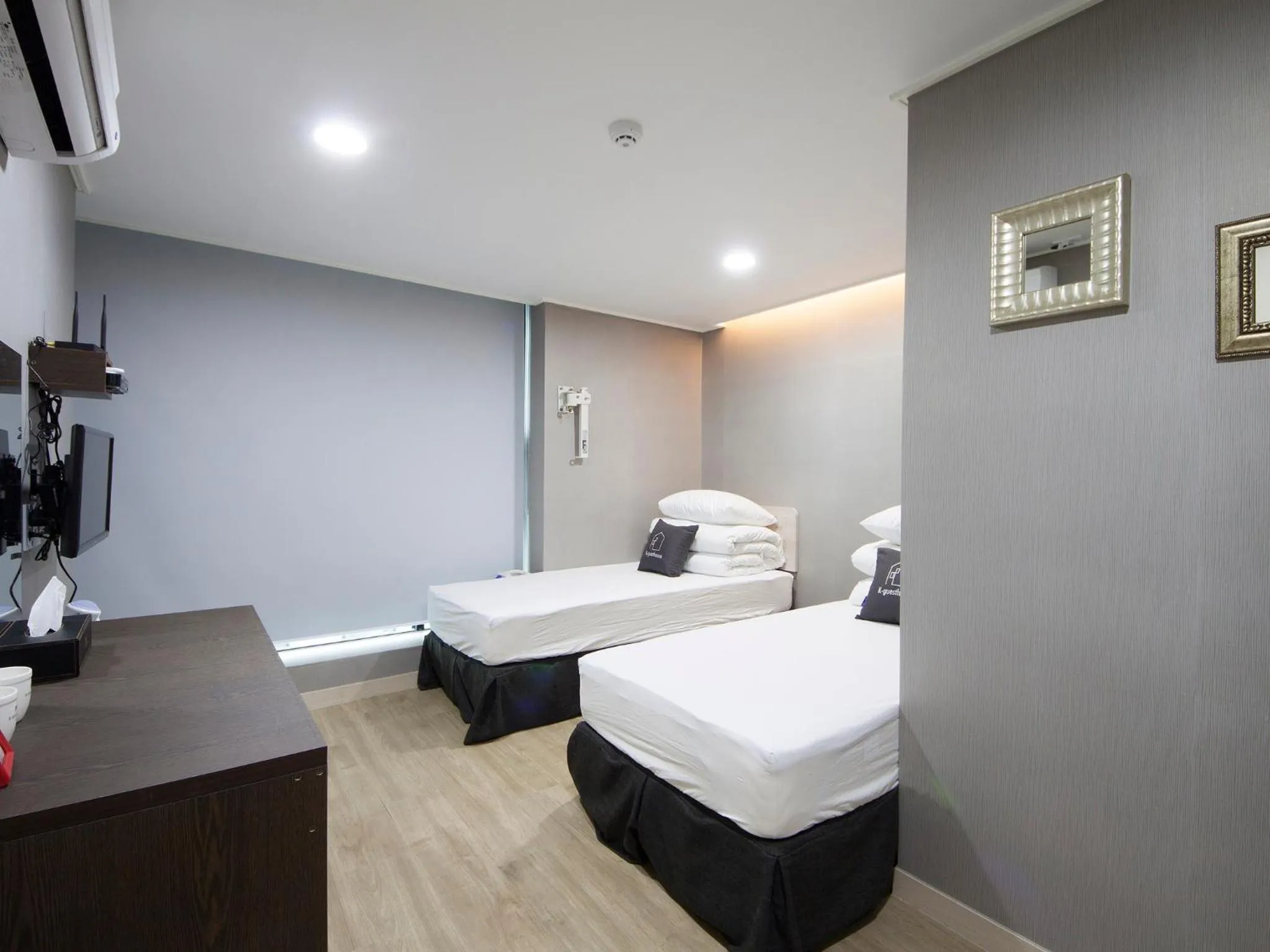 Bed in K-Grand Hostel Gangnam1