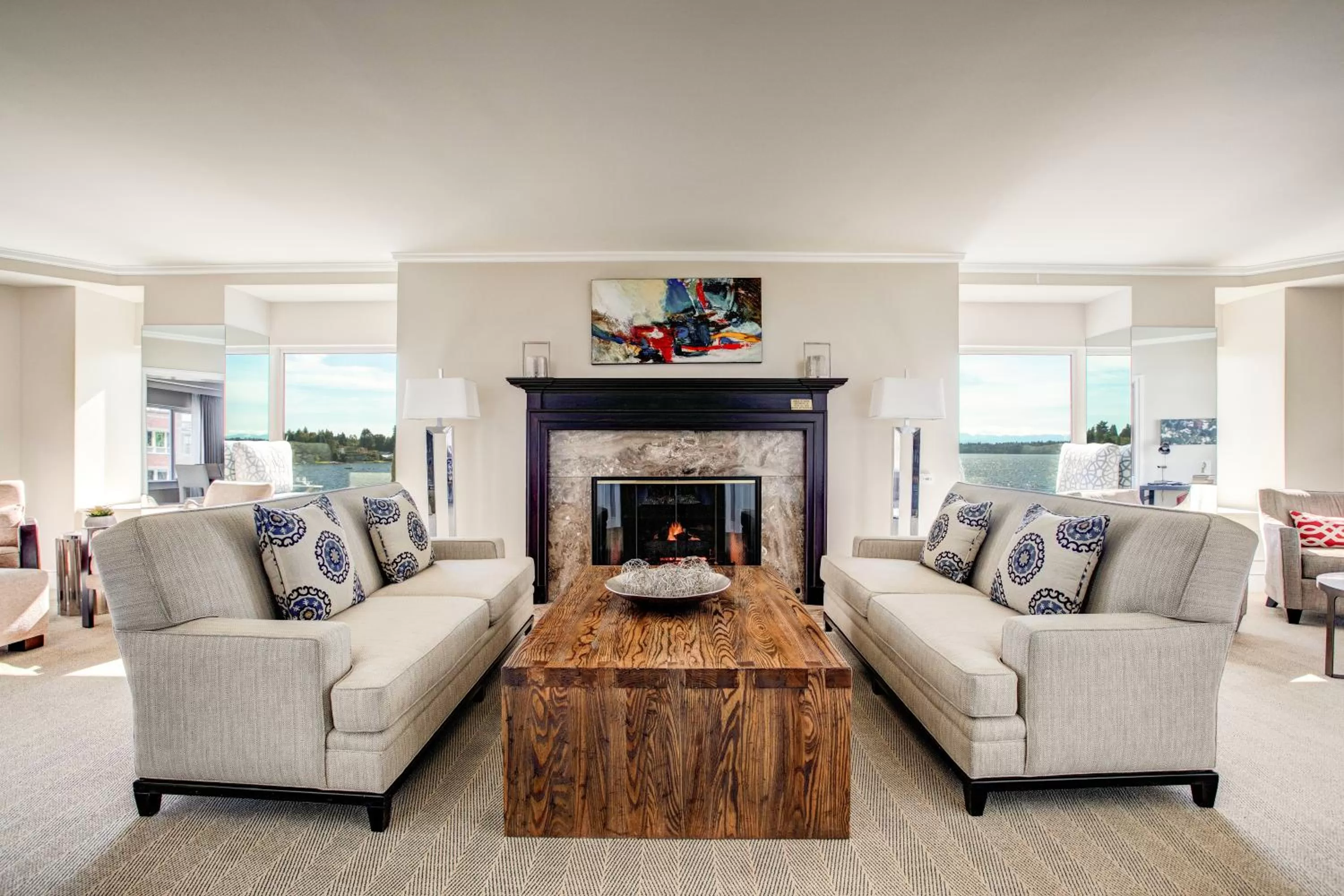 Balcony/Terrace in The Woodmark Hotel & Still Spa on Lake Washington