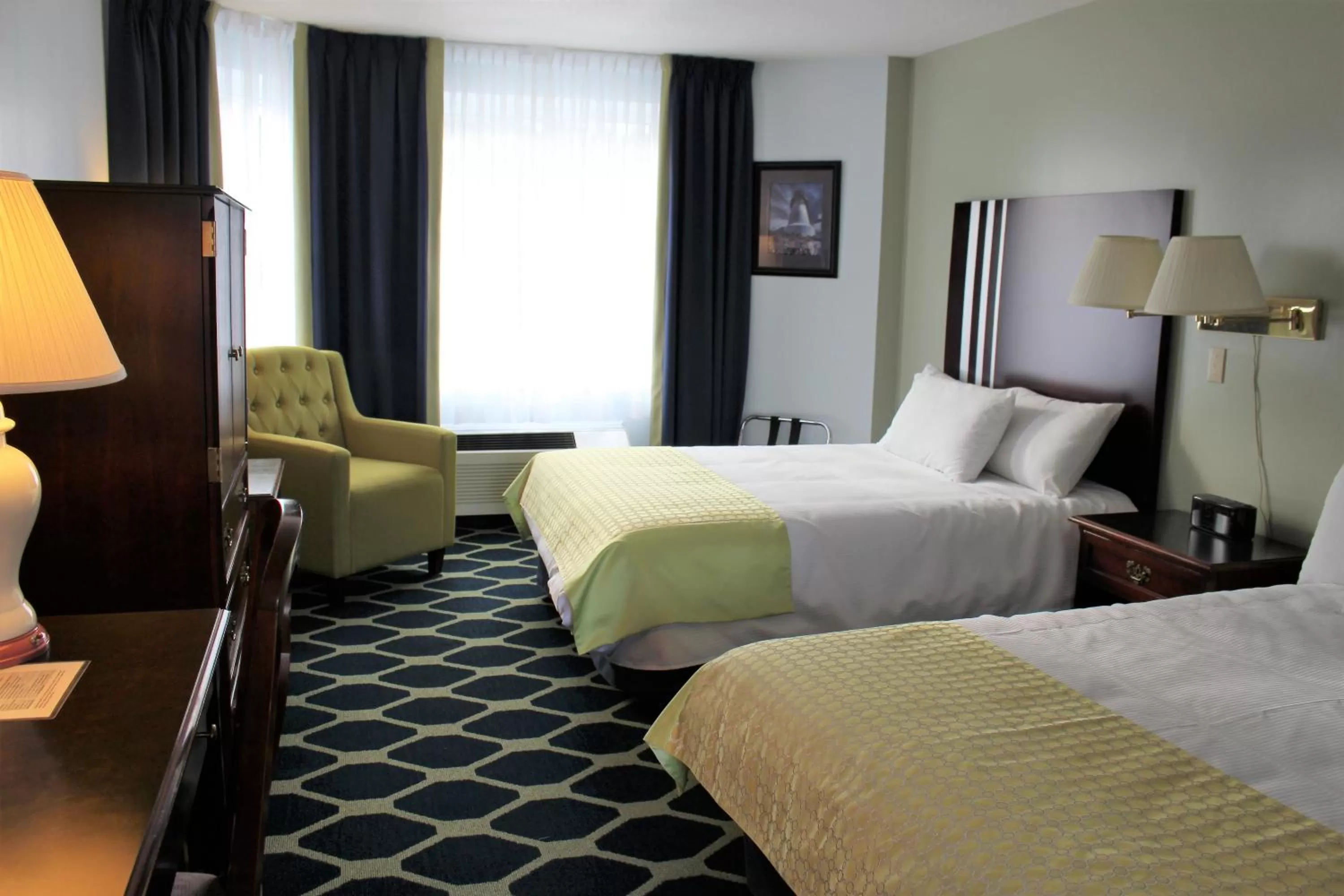 Bed in Auberge Gisele's Inn