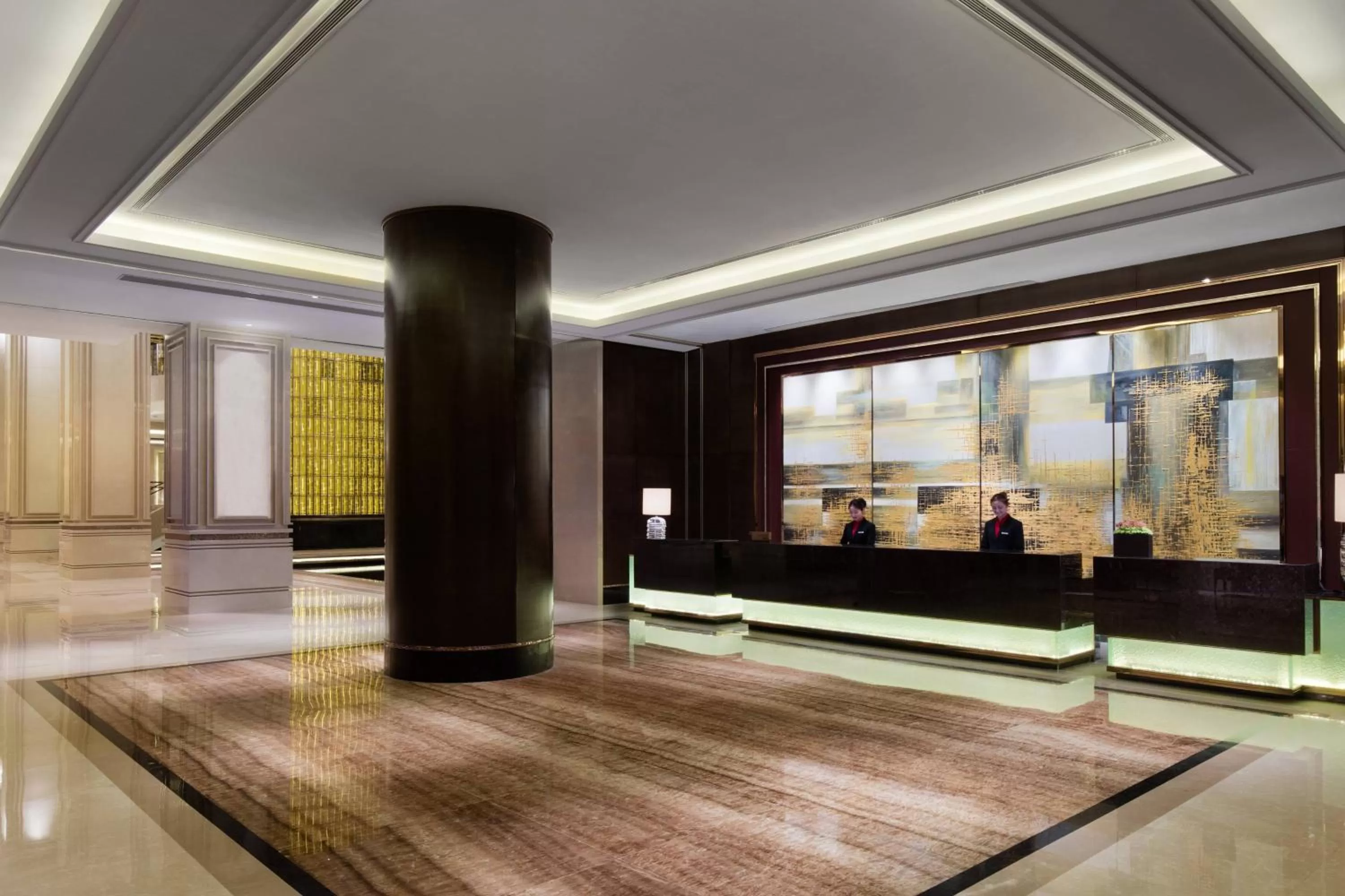 Lobby or reception in Changzhou Marriott Hotel