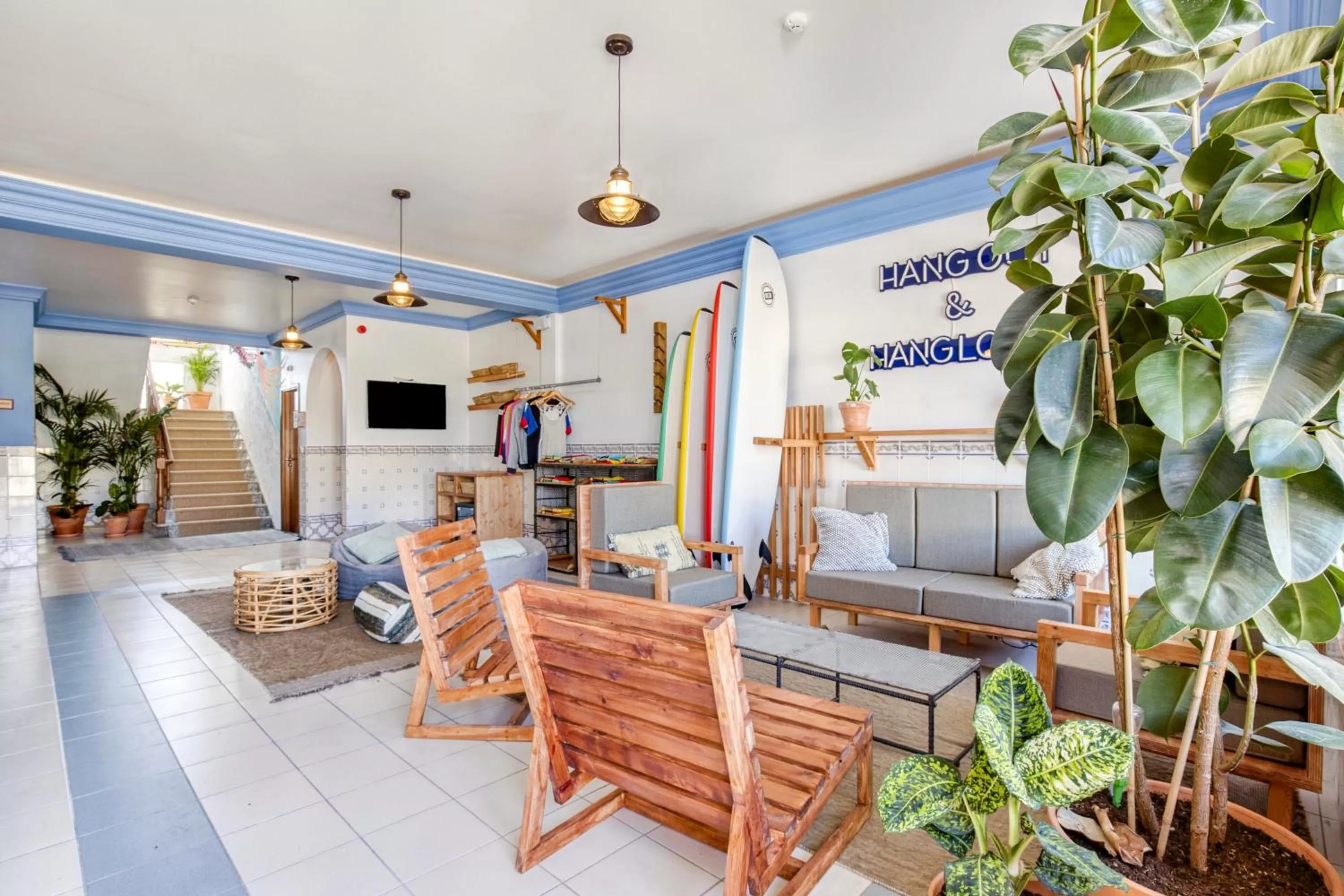 Lobby or reception in Malacuna Peniche