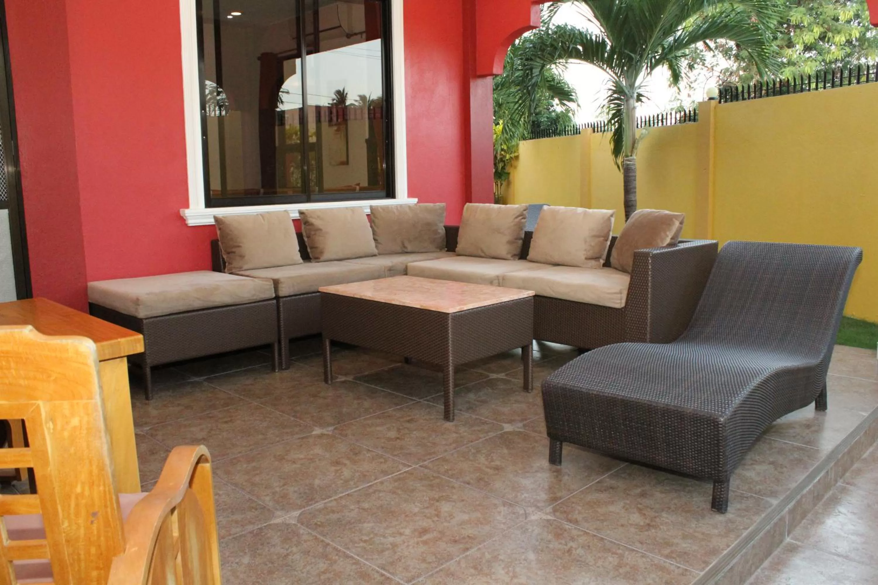 Balcony/Terrace, Seating Area in Alona's Coral Garden Resort (Adult-Only)