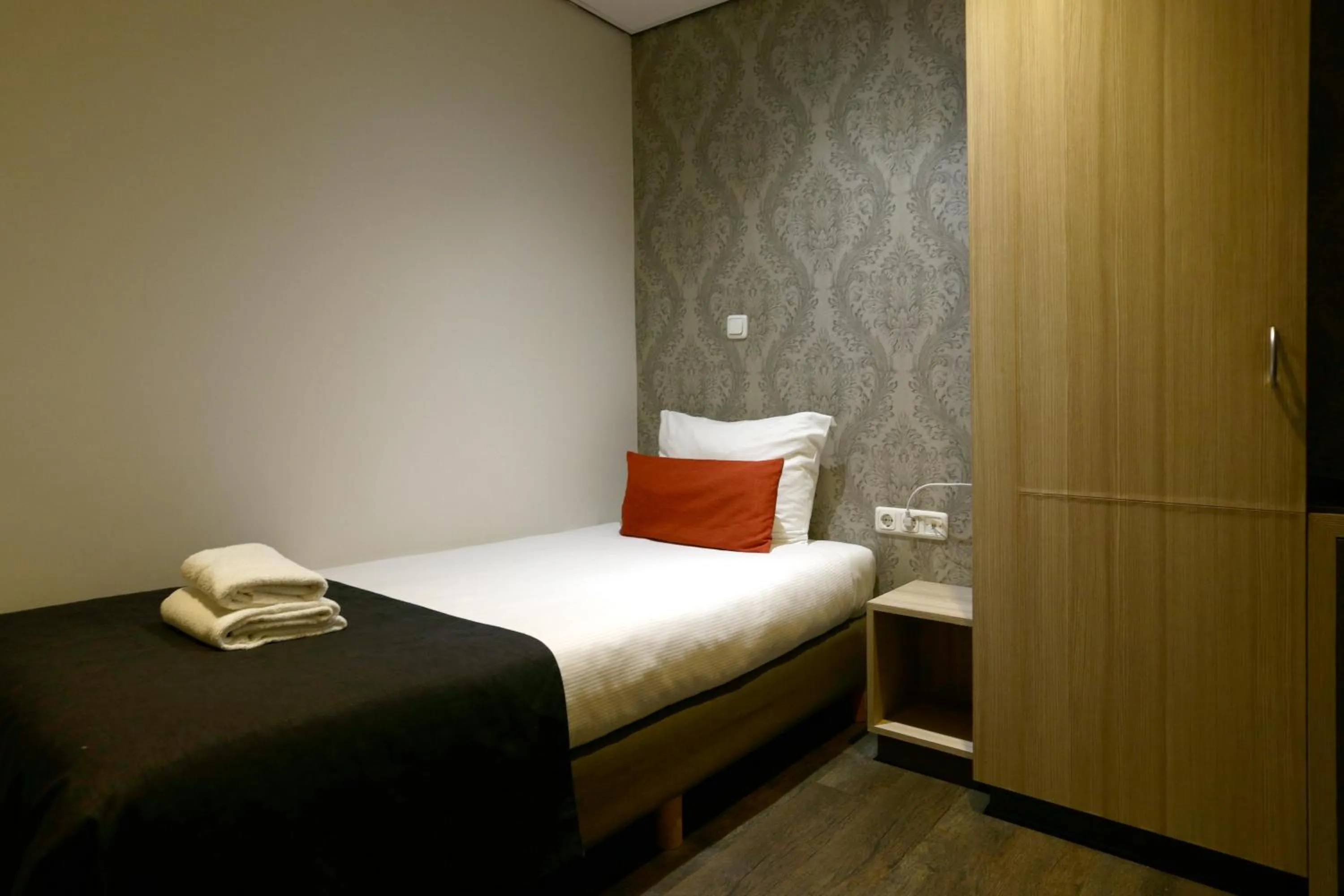 Bed in City Hotel Amsterdam