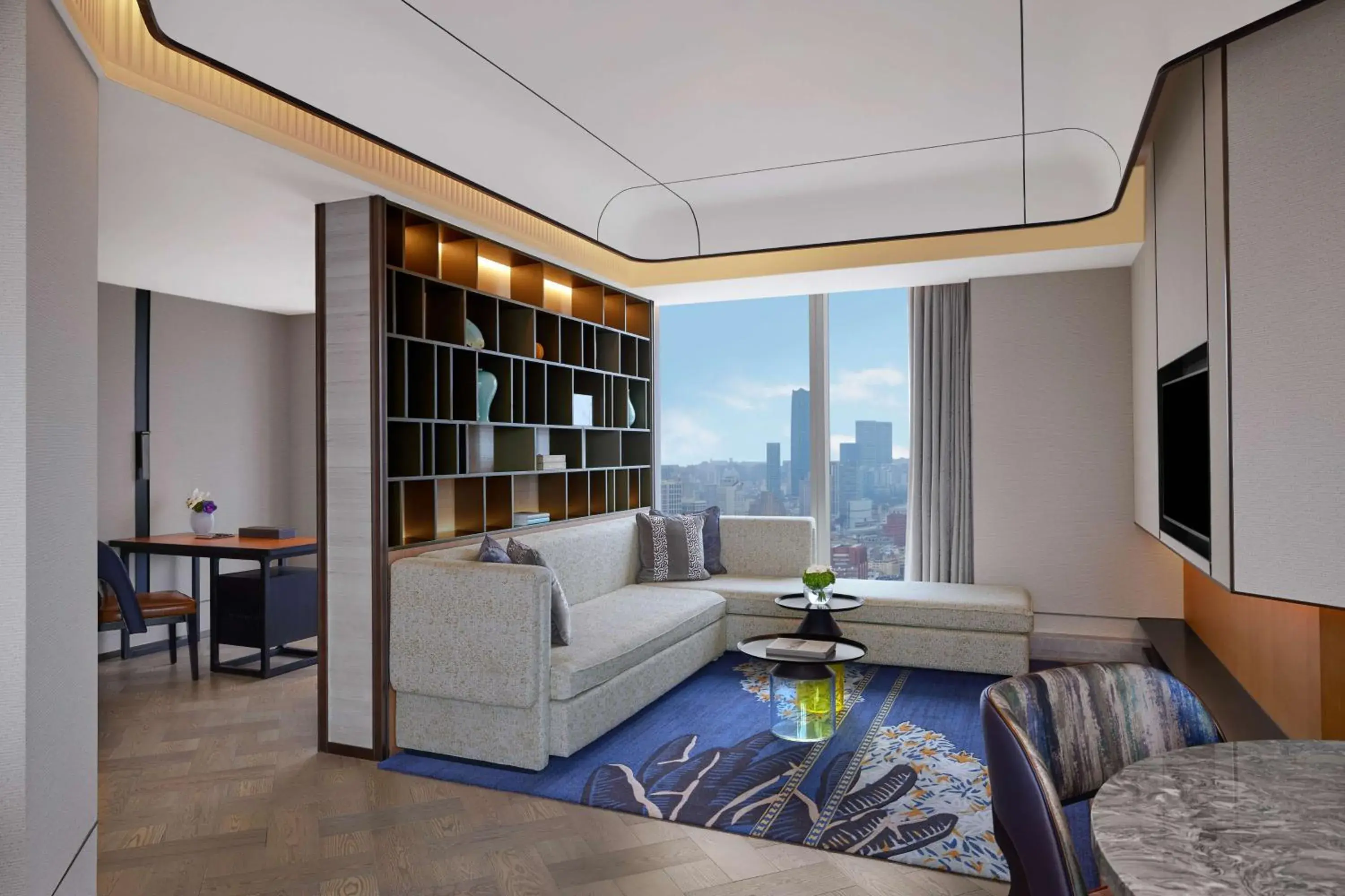 Premium King Suite in Conrad By Hilton Shanghai Premium King Suite in Conrad By Hilton Shanghai