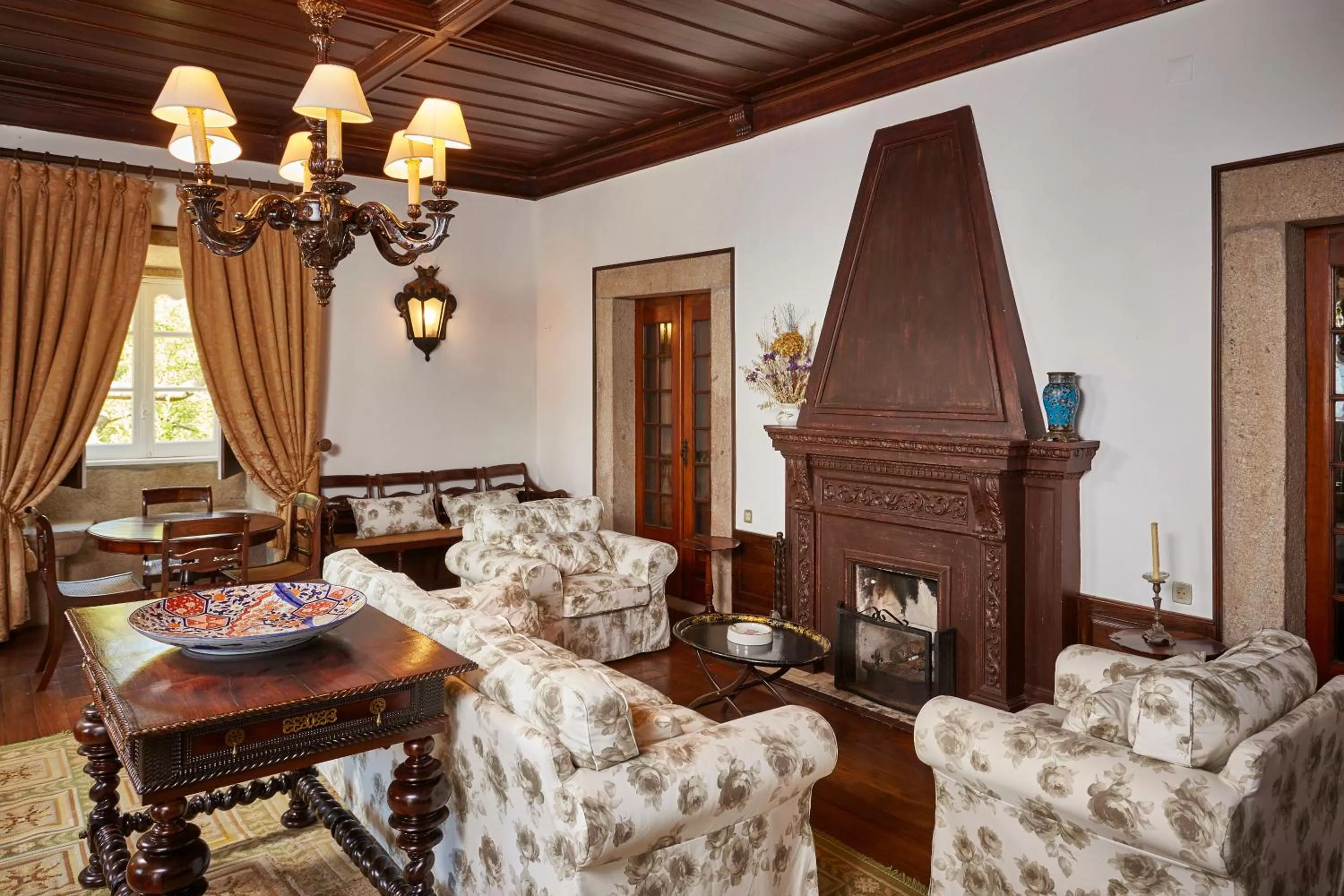 Living room in Paço de Calheiros - Turismo de Habitação