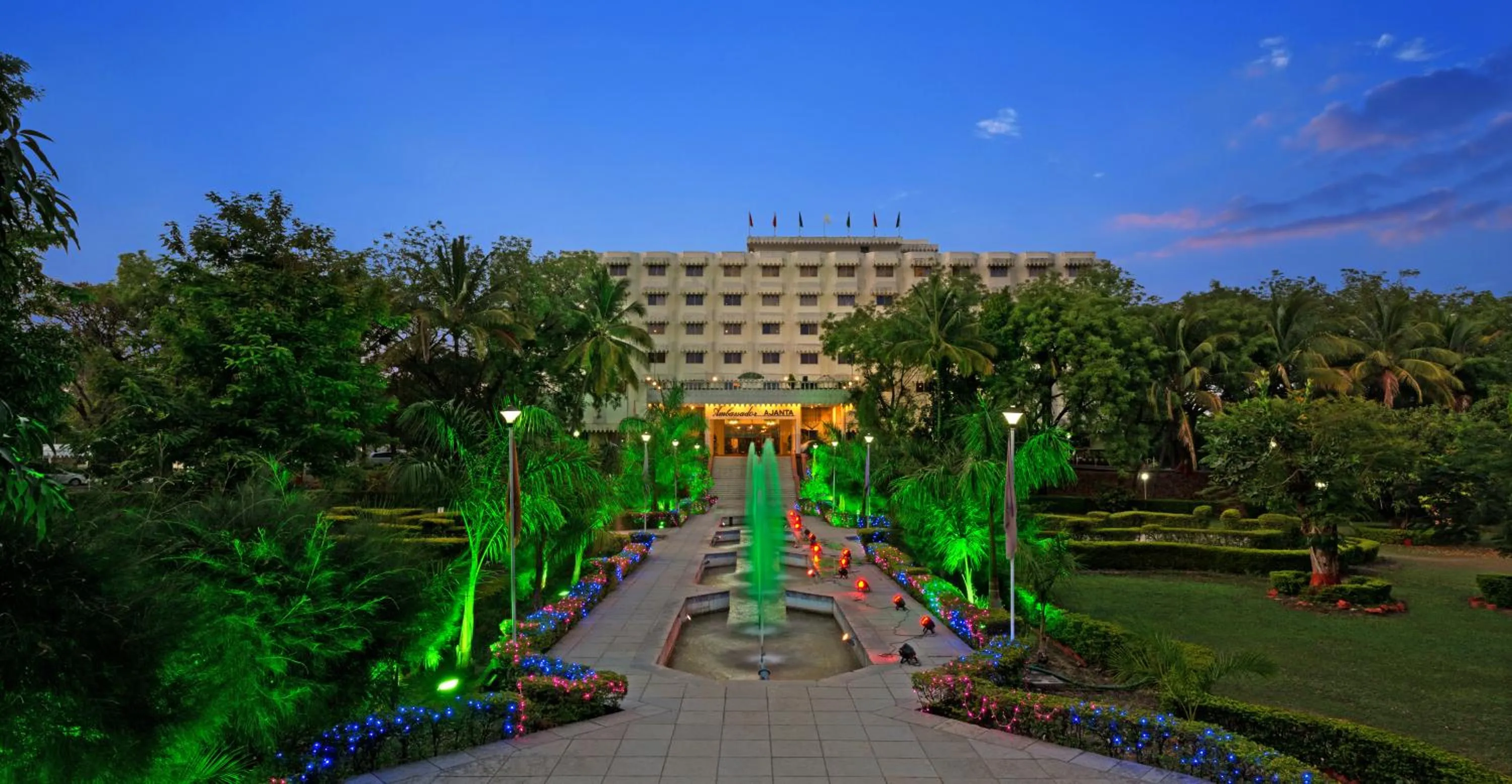 Facade/entrance in Ambassador Ajanta Hotel, Aurangabad