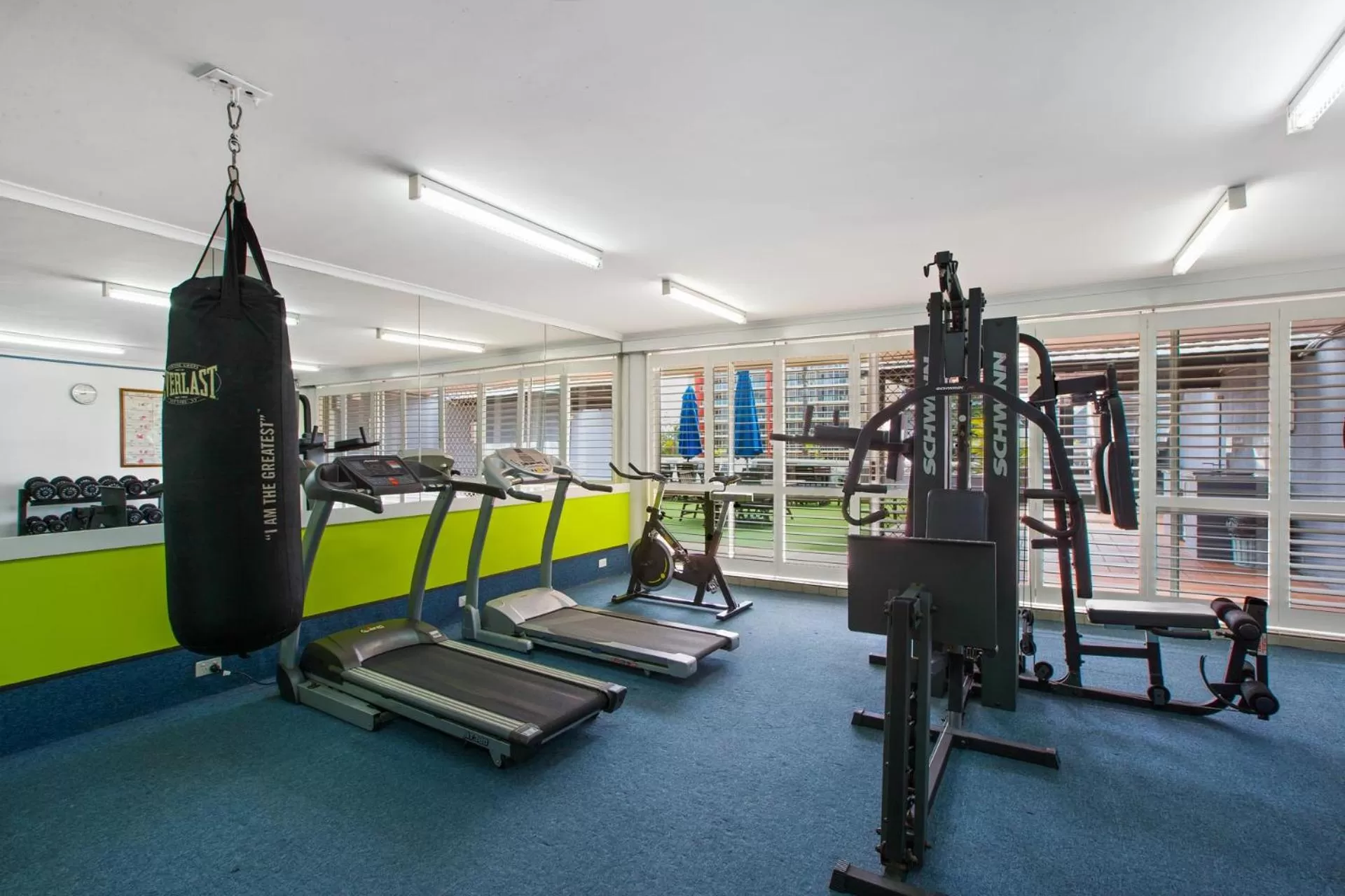 Fitness centre/facilities in Port Pacific Resort