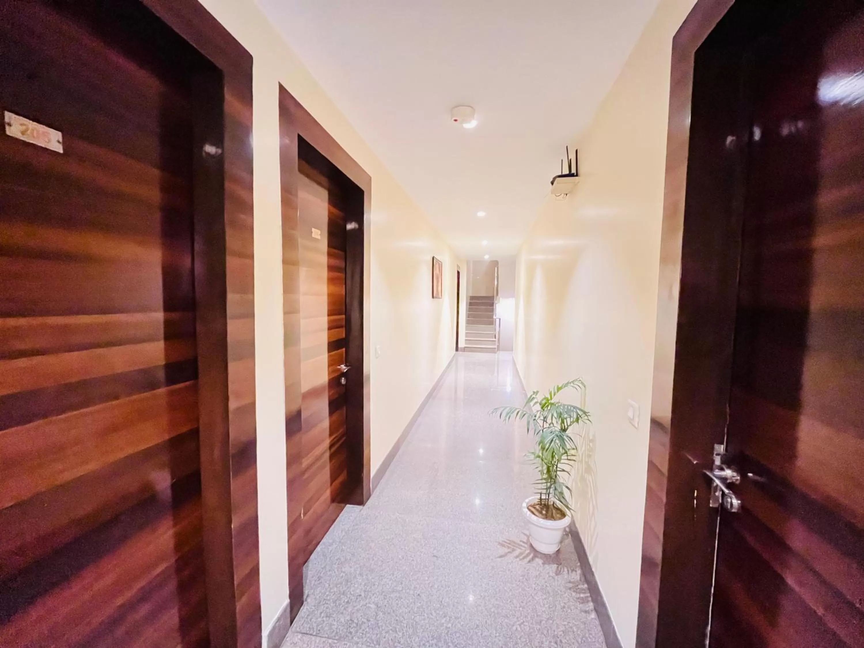 Floor plan in Hotel Banz near Delhi Airport