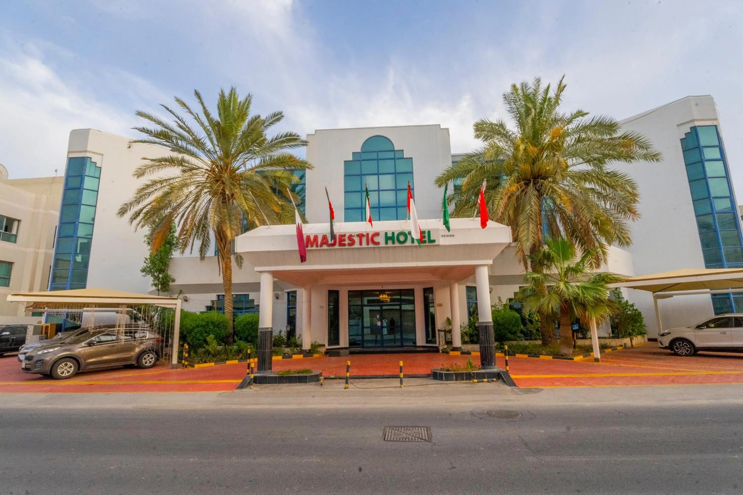 Property building in Majestic Hotel
