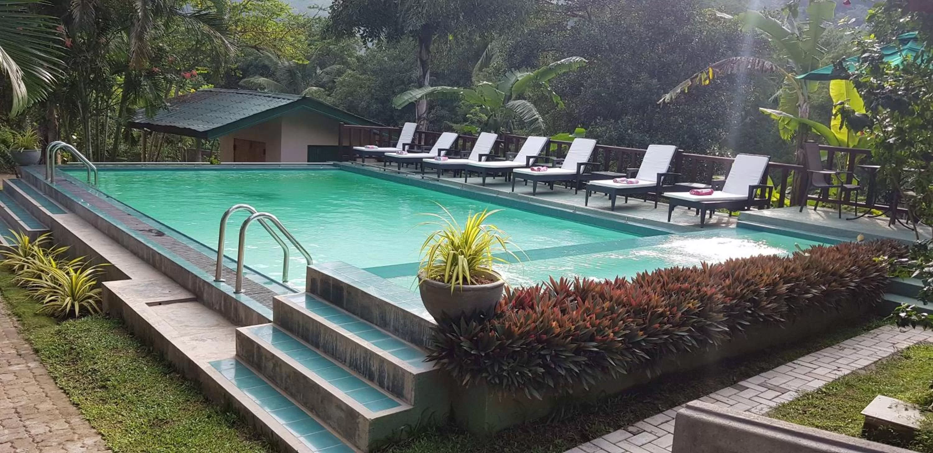 Swimming pool in Ella Planters Bungalow