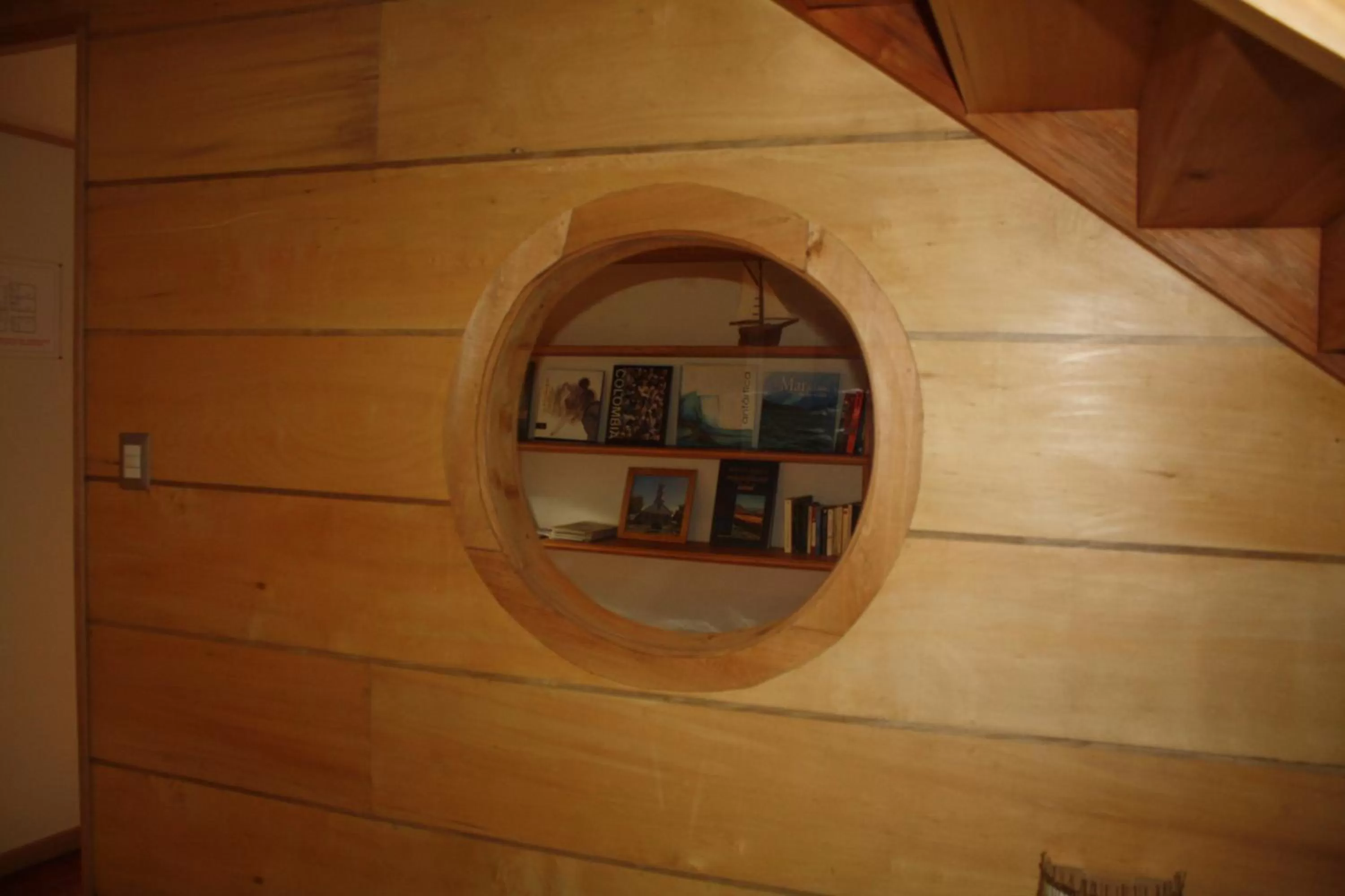 Decorative detail in Palafito 1326 Hotel Boutique Chiloé