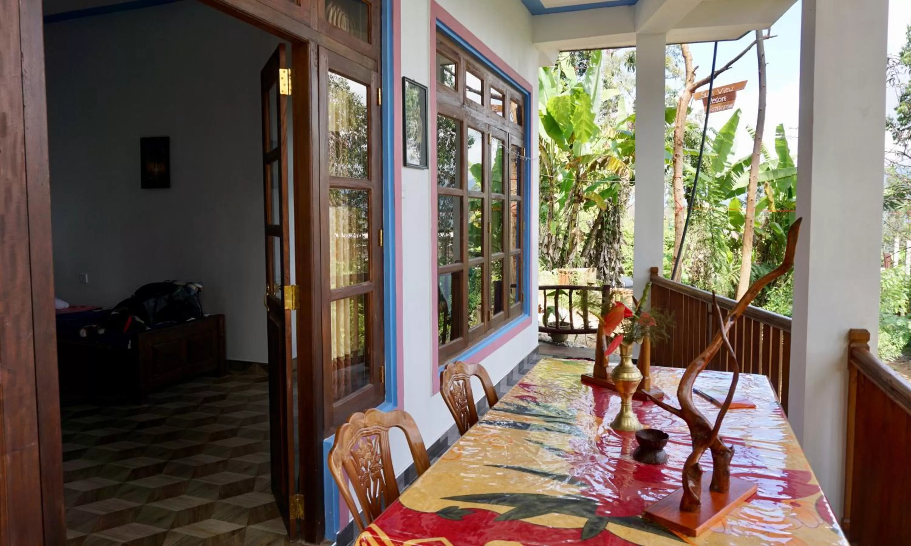 Patio in Sun View Resort Kithalella