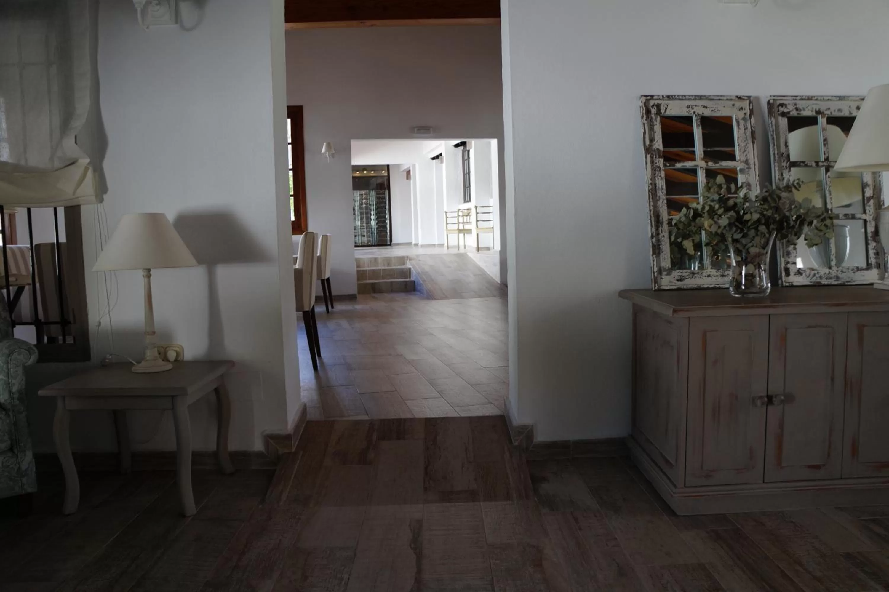 Communal lounge/ TV room, Kitchen/Kitchenette in Alhaurin Golf Hotel