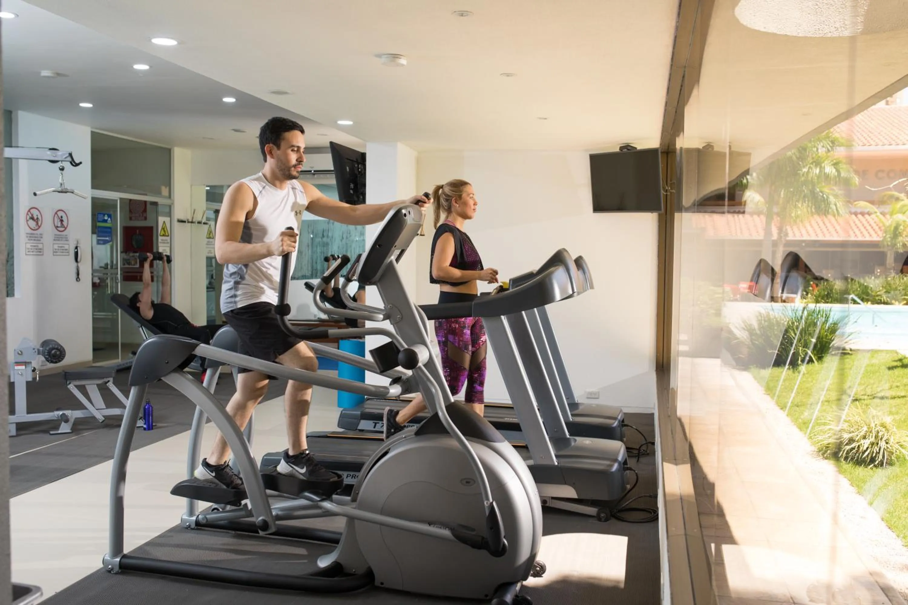 Fitness centre/facilities in Hotel Cortez