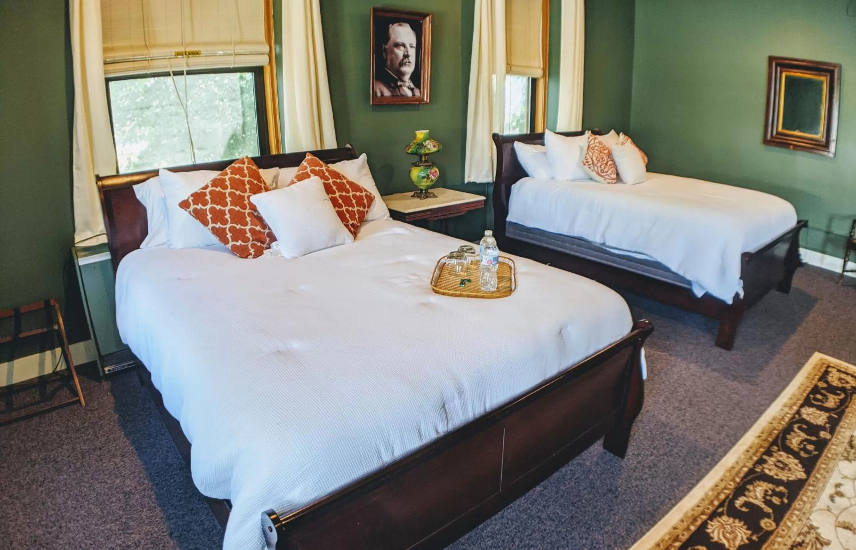 Bed in Sherman Inn